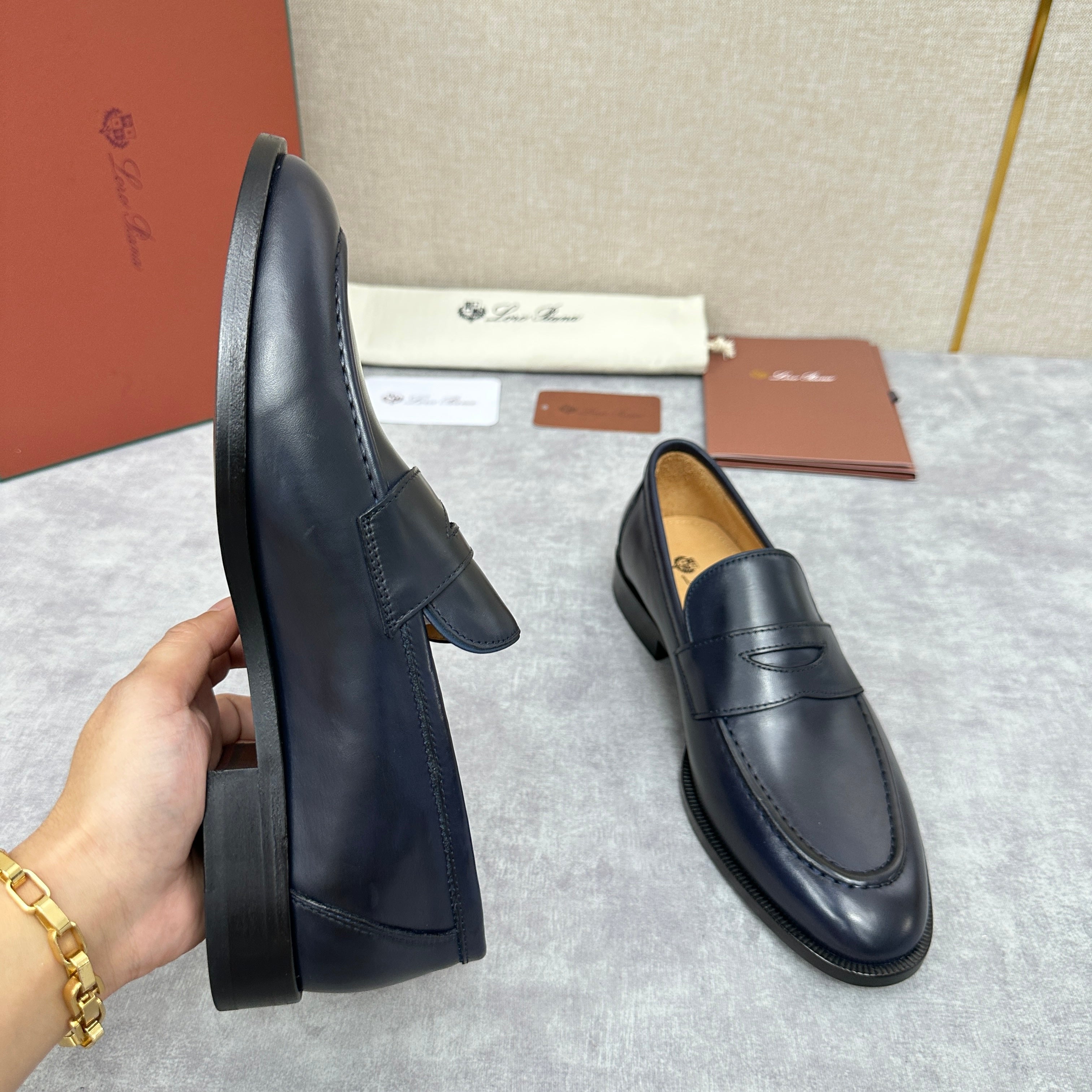 Brown, Dark brown and Black Shoes - FashionHype.xyz