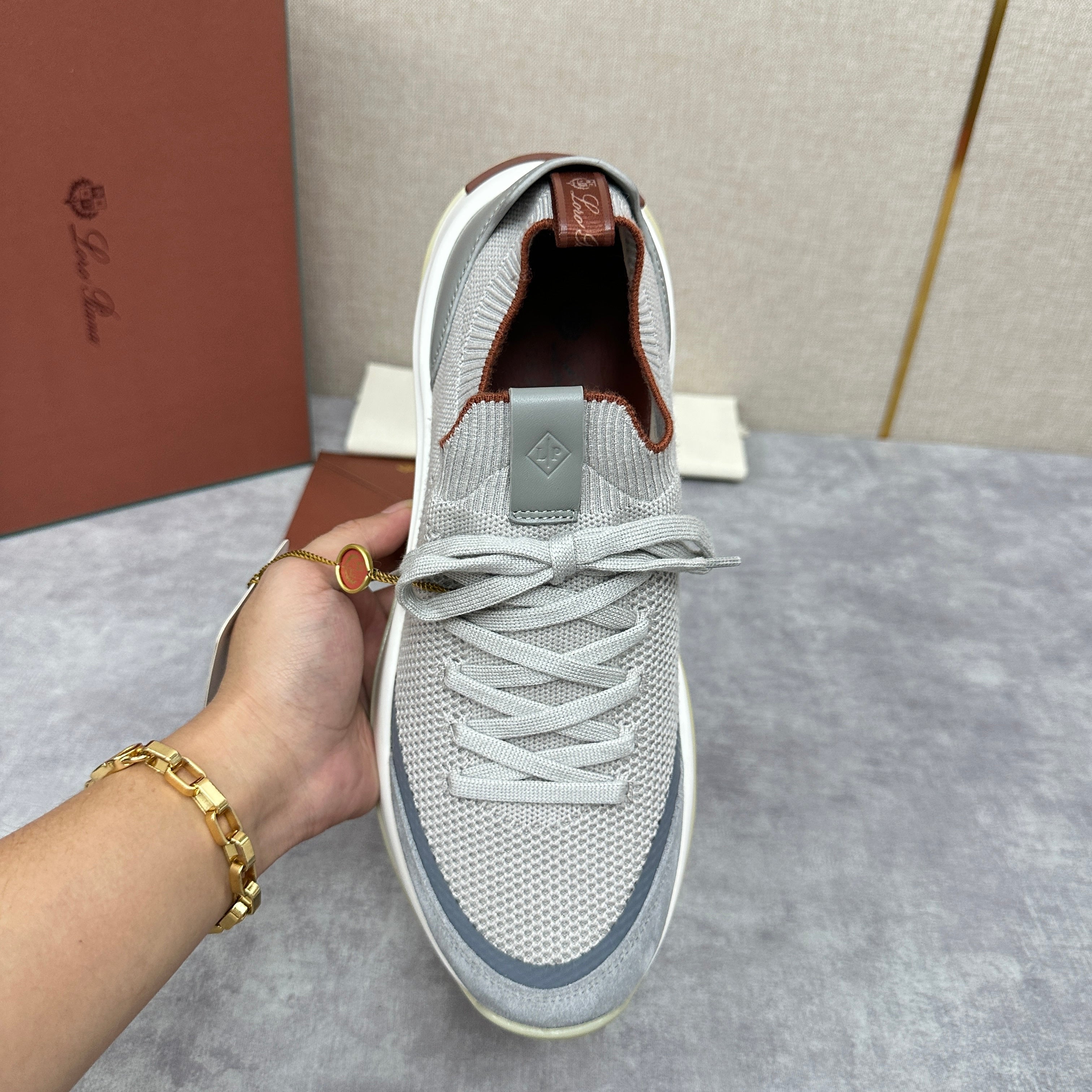 Light Grey, Beige, Black and Charcoal Grey Shoes