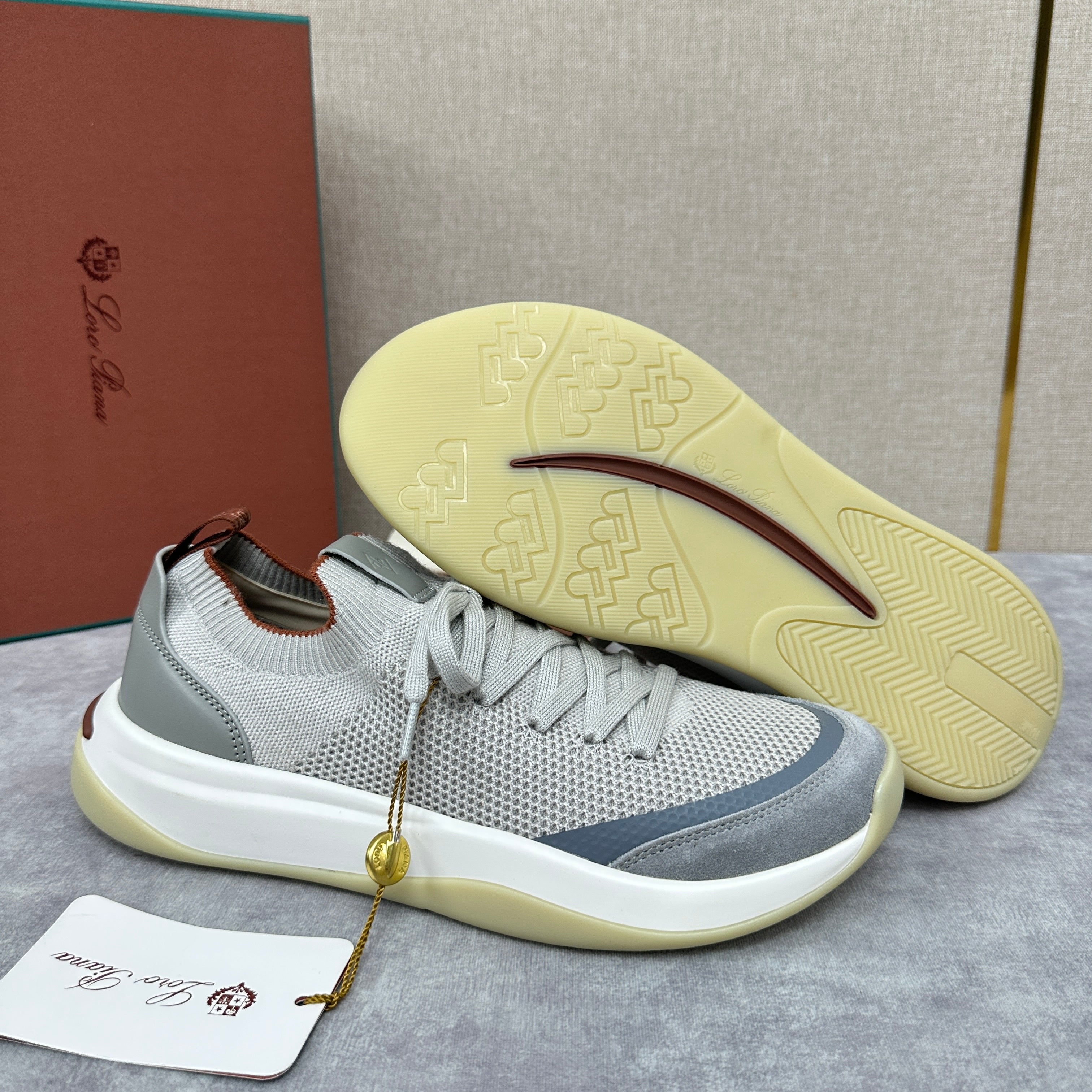 Light Grey, Beige, Black and Charcoal Grey Shoes