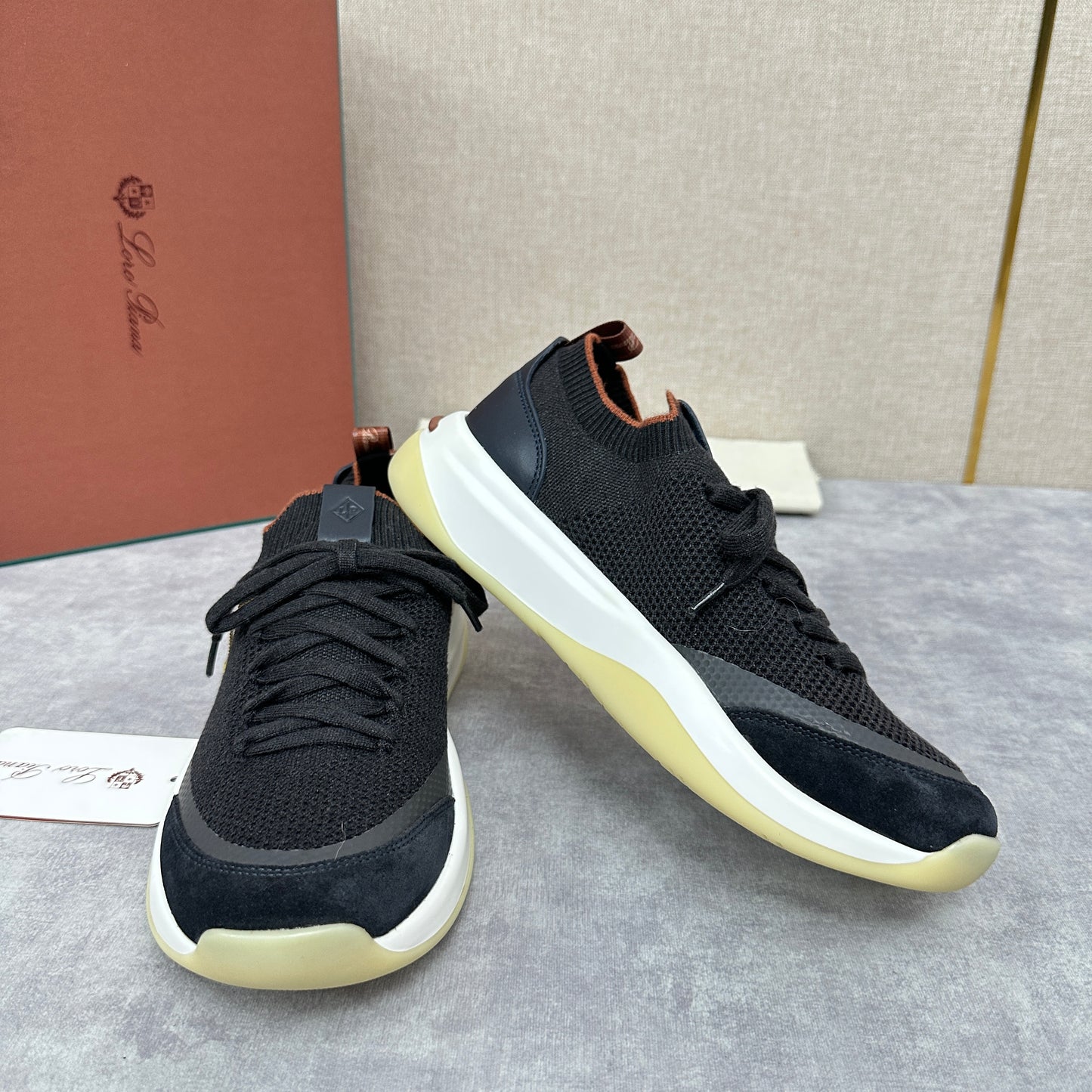 Light Grey, Beige, Black and Charcoal Grey Shoes