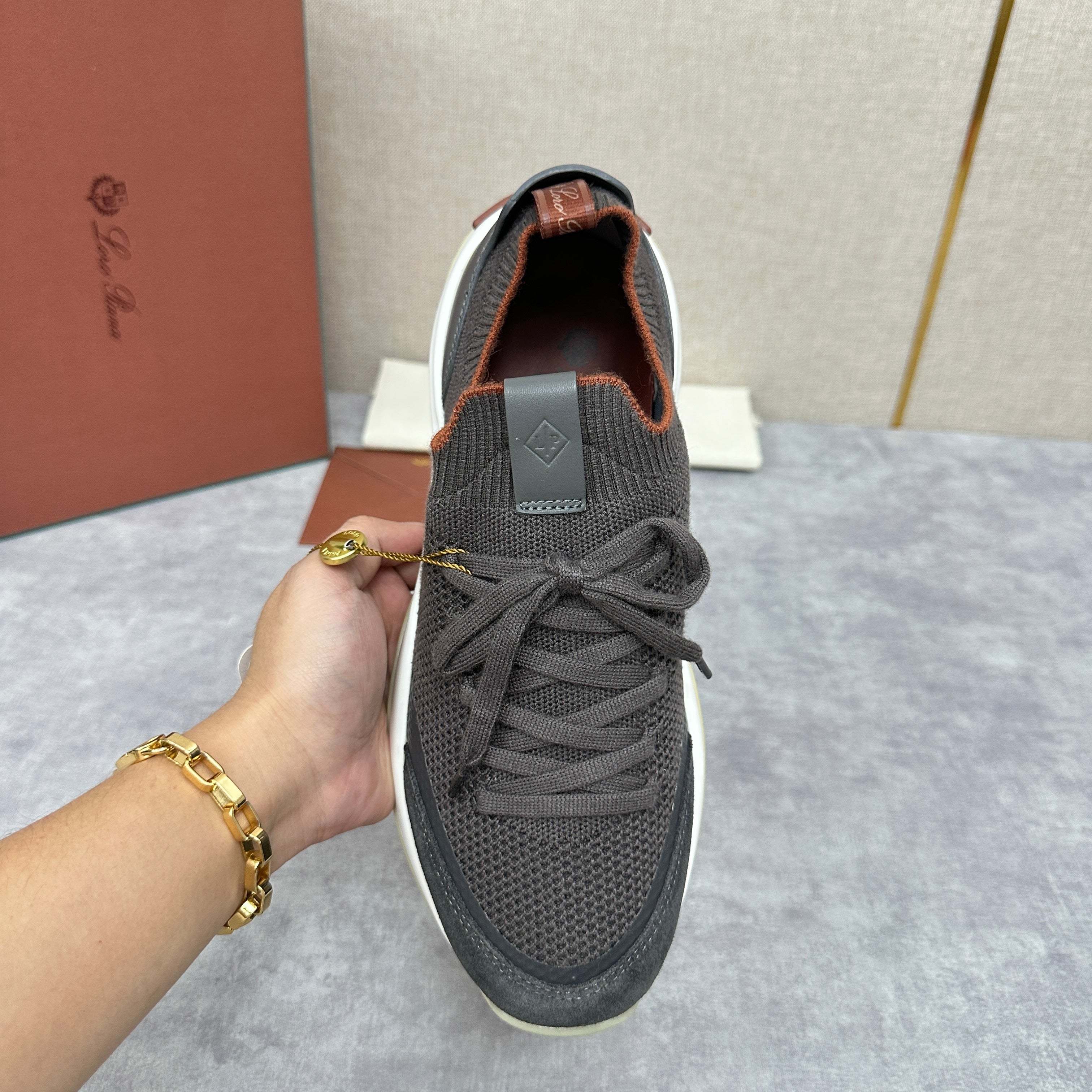 Light Grey, Beige, Black and Charcoal Grey Shoes