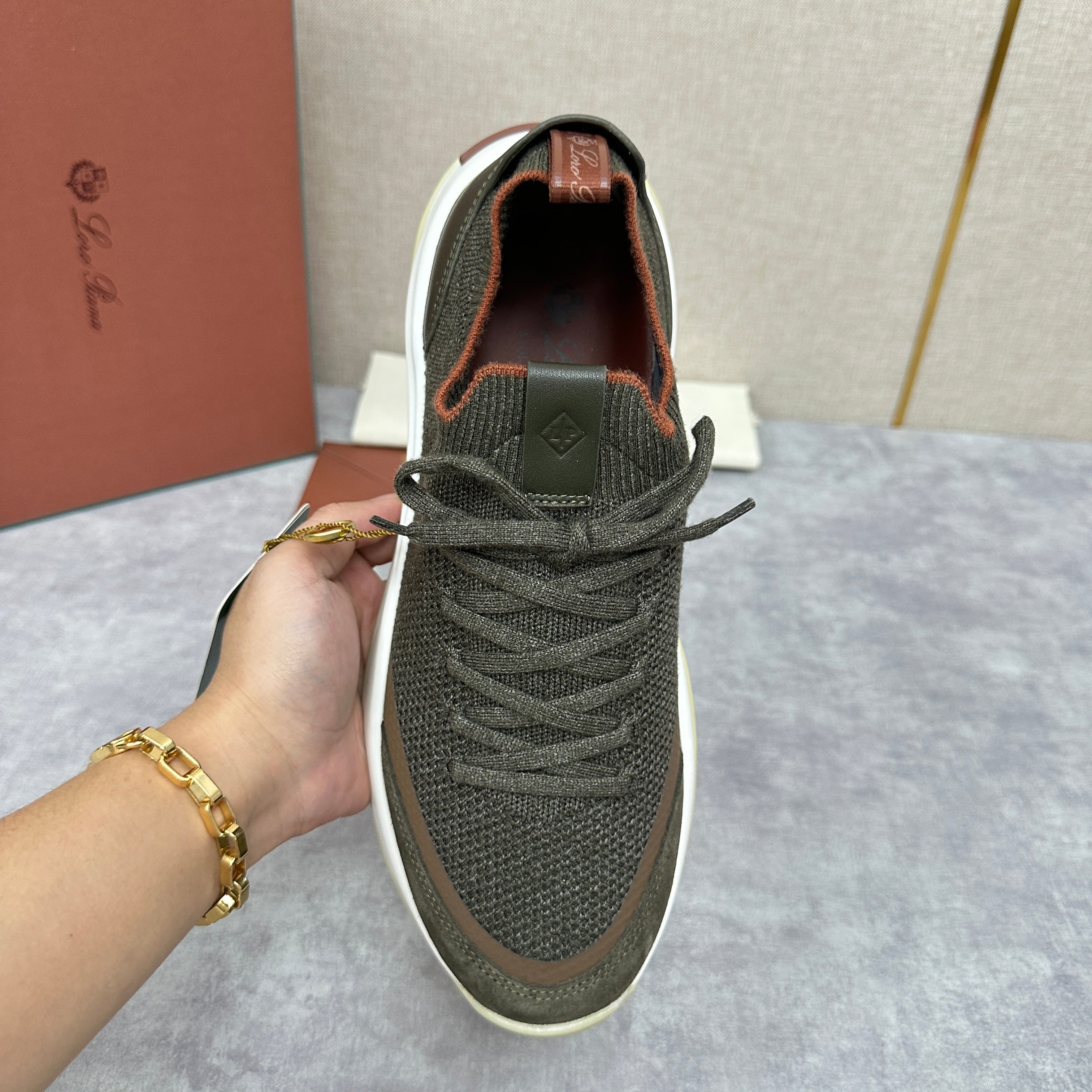 Olive Green, Black and Olive Brown Shoes