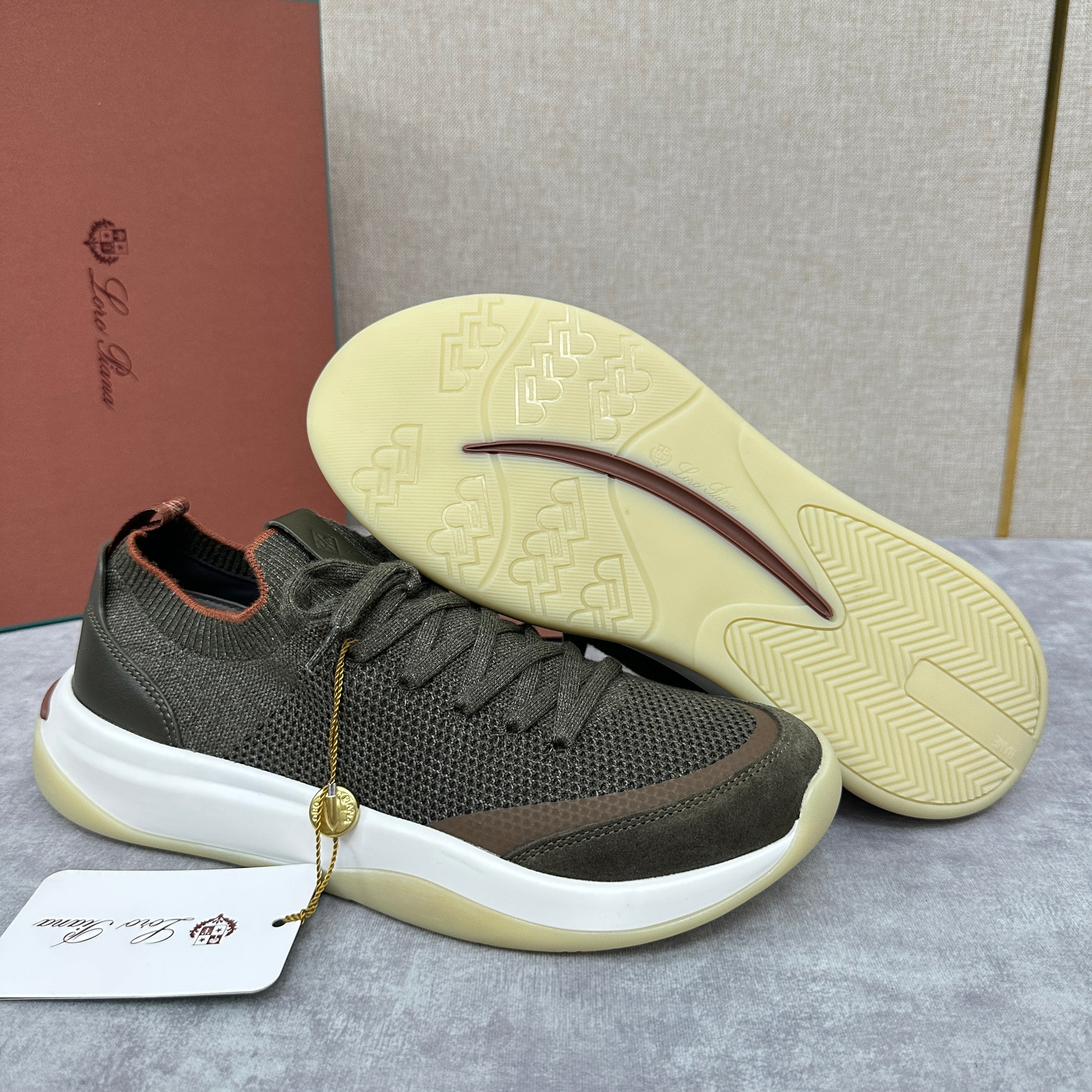 Olive Green, Black and Olive Brown Shoes