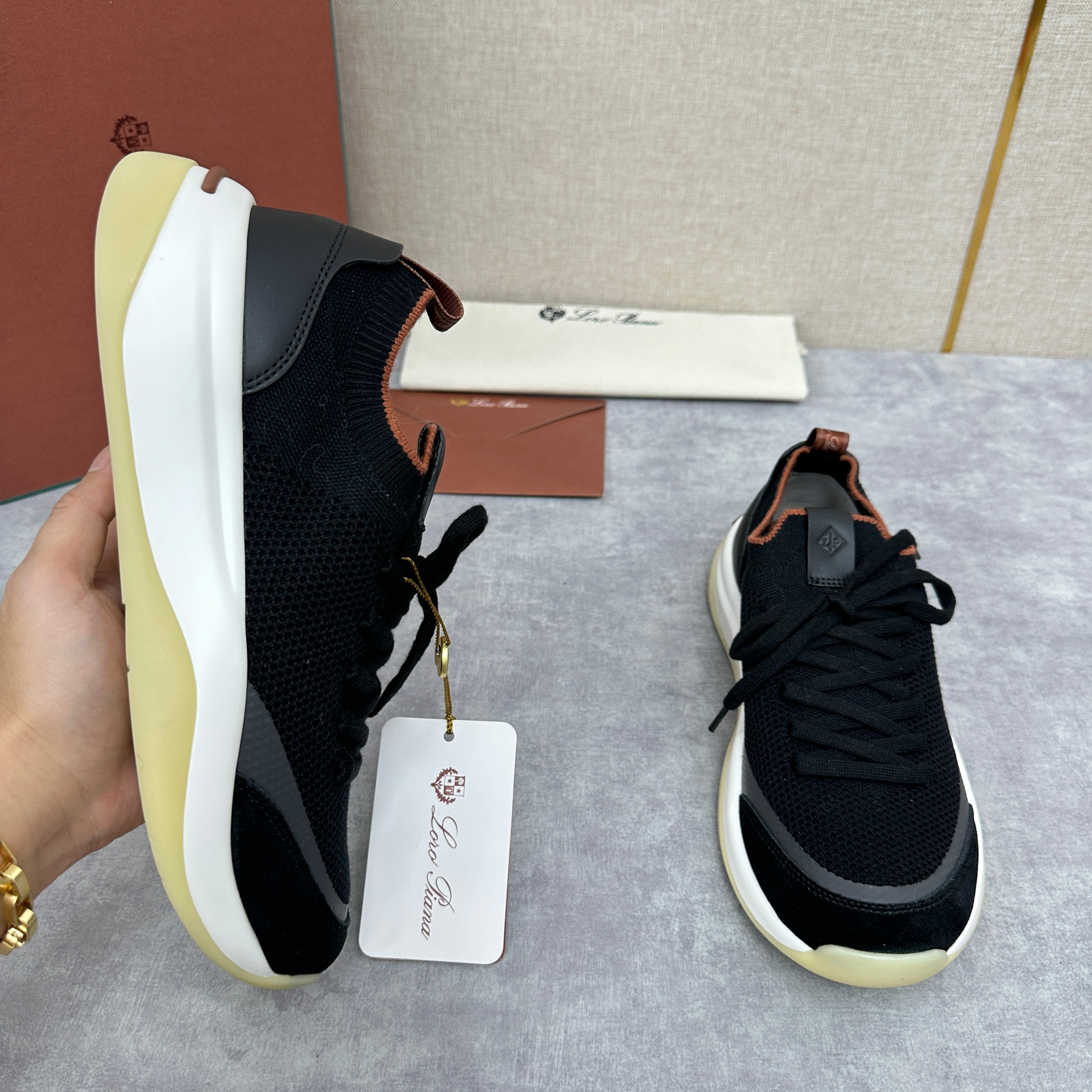 Olive Green, Black and Olive Brown Shoes