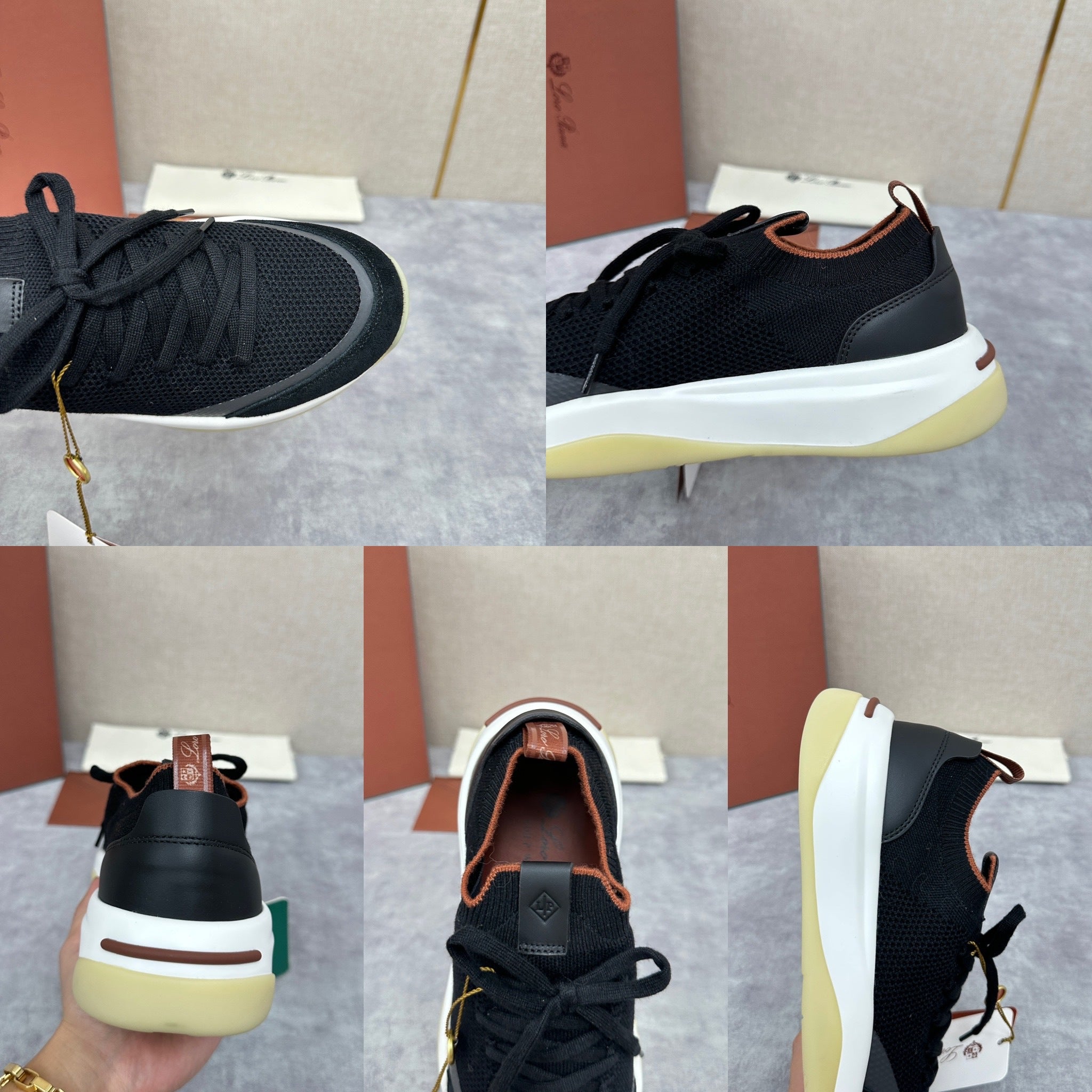 Olive Green, Black and Olive Brown Shoes
