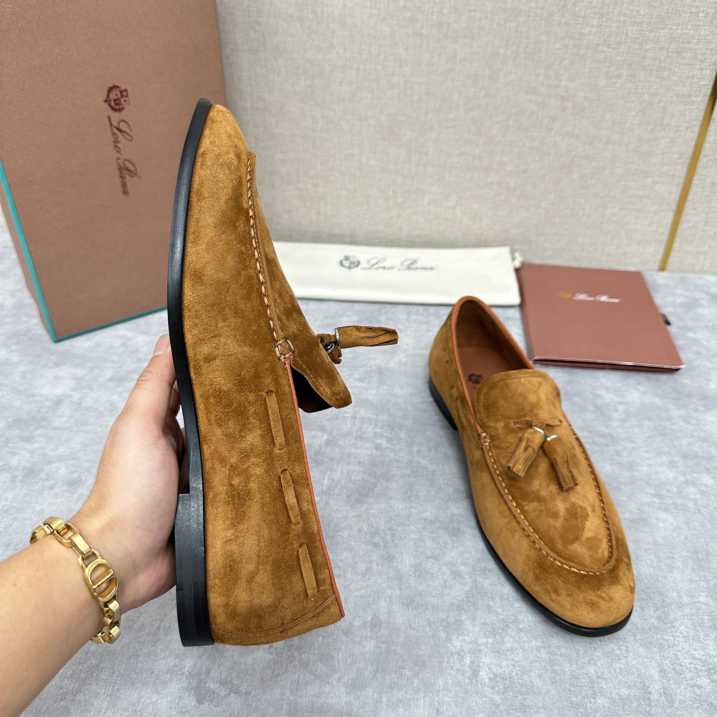 Brown, Dark brown and Black Shoes