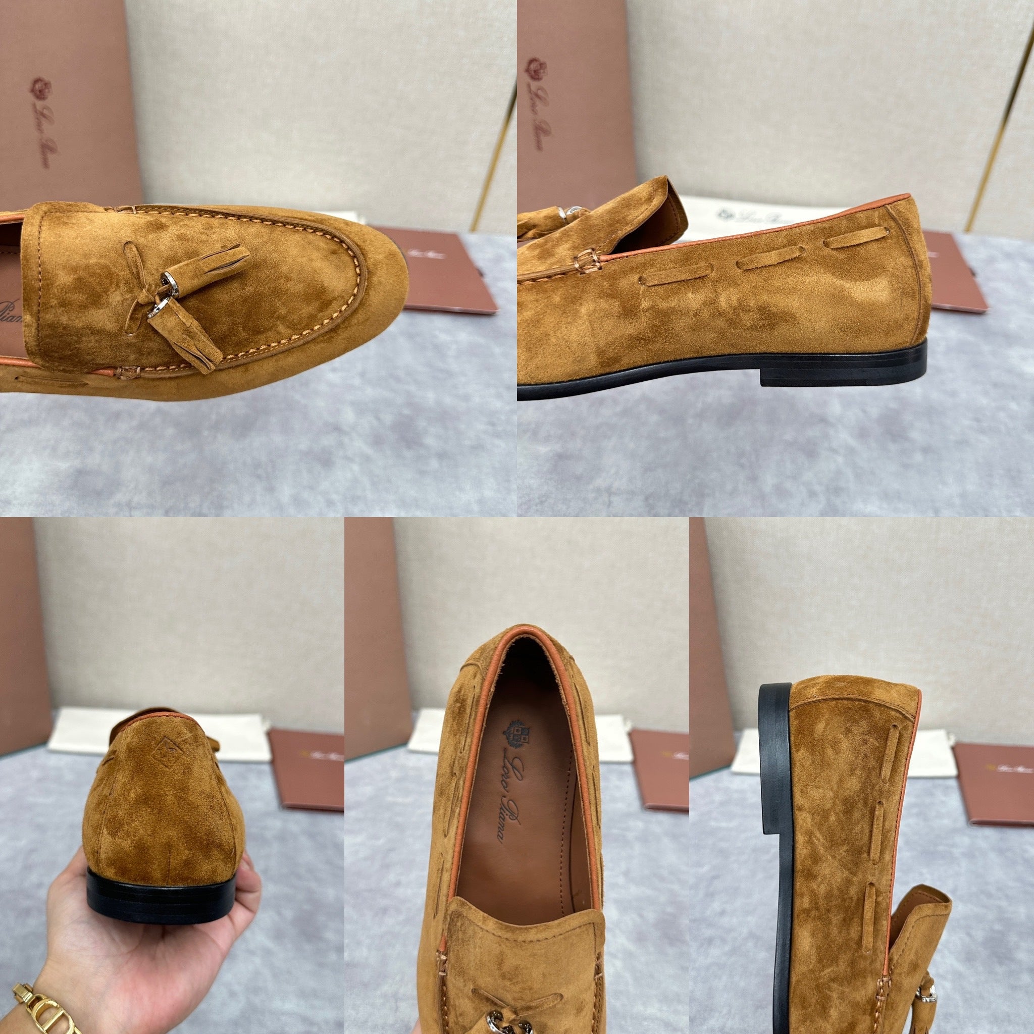 Brown, Dark brown and Black Shoes