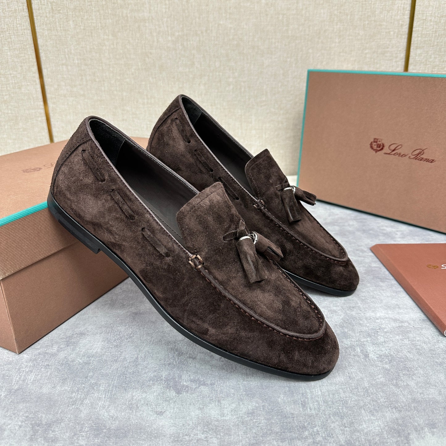 Brown, Dark brown and Black Shoes