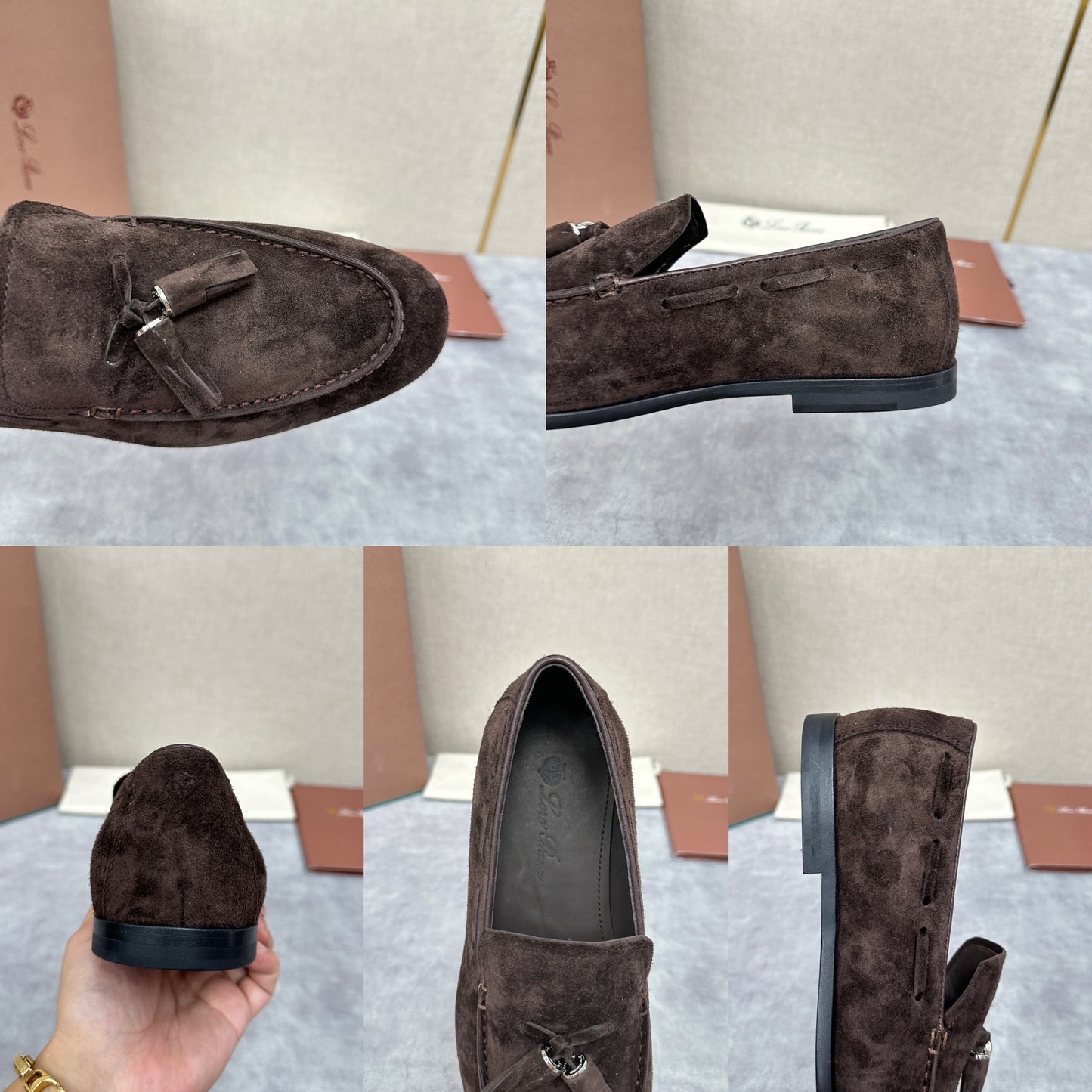 Brown, Dark brown and Black Shoes