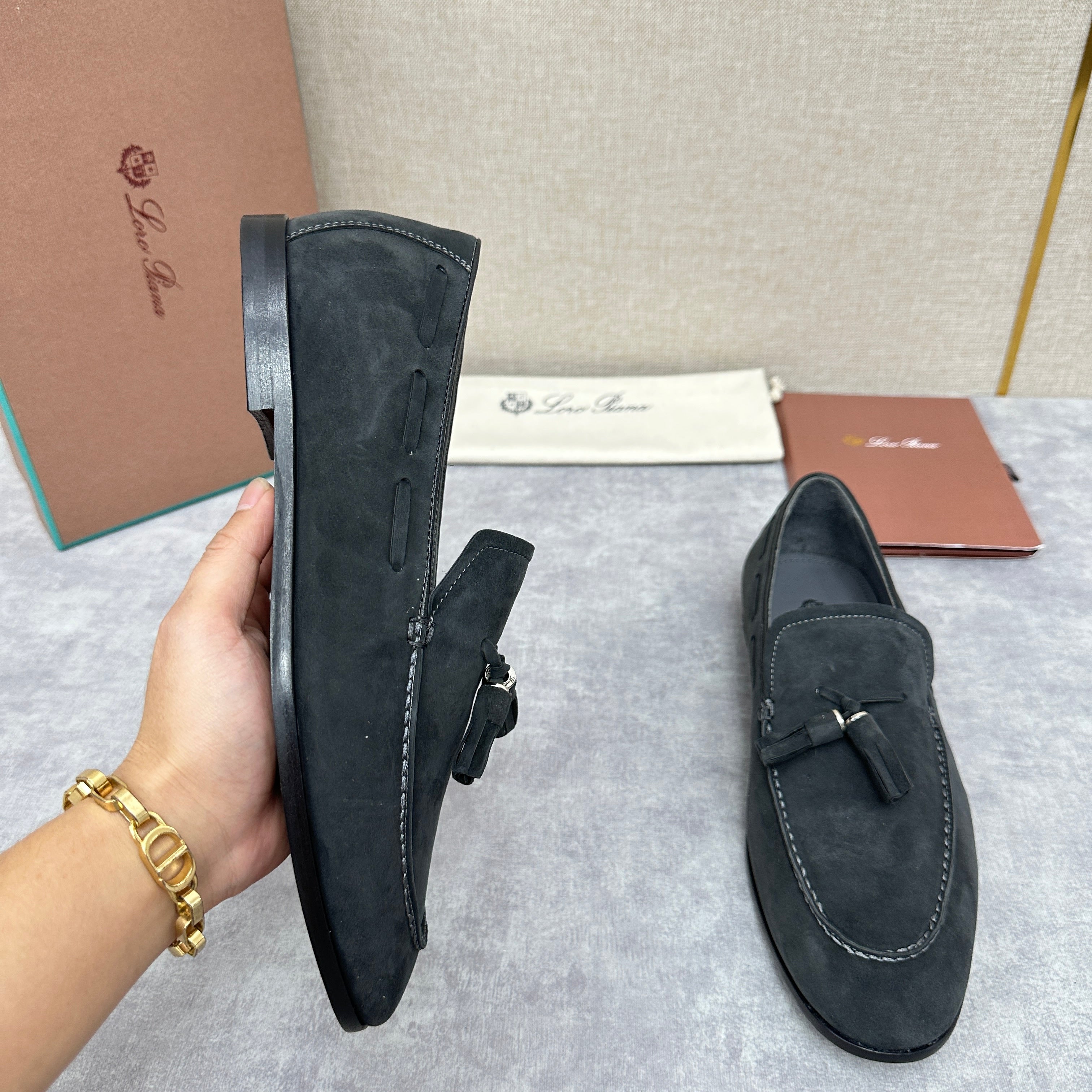 Brown, Dark brown and Black Shoes