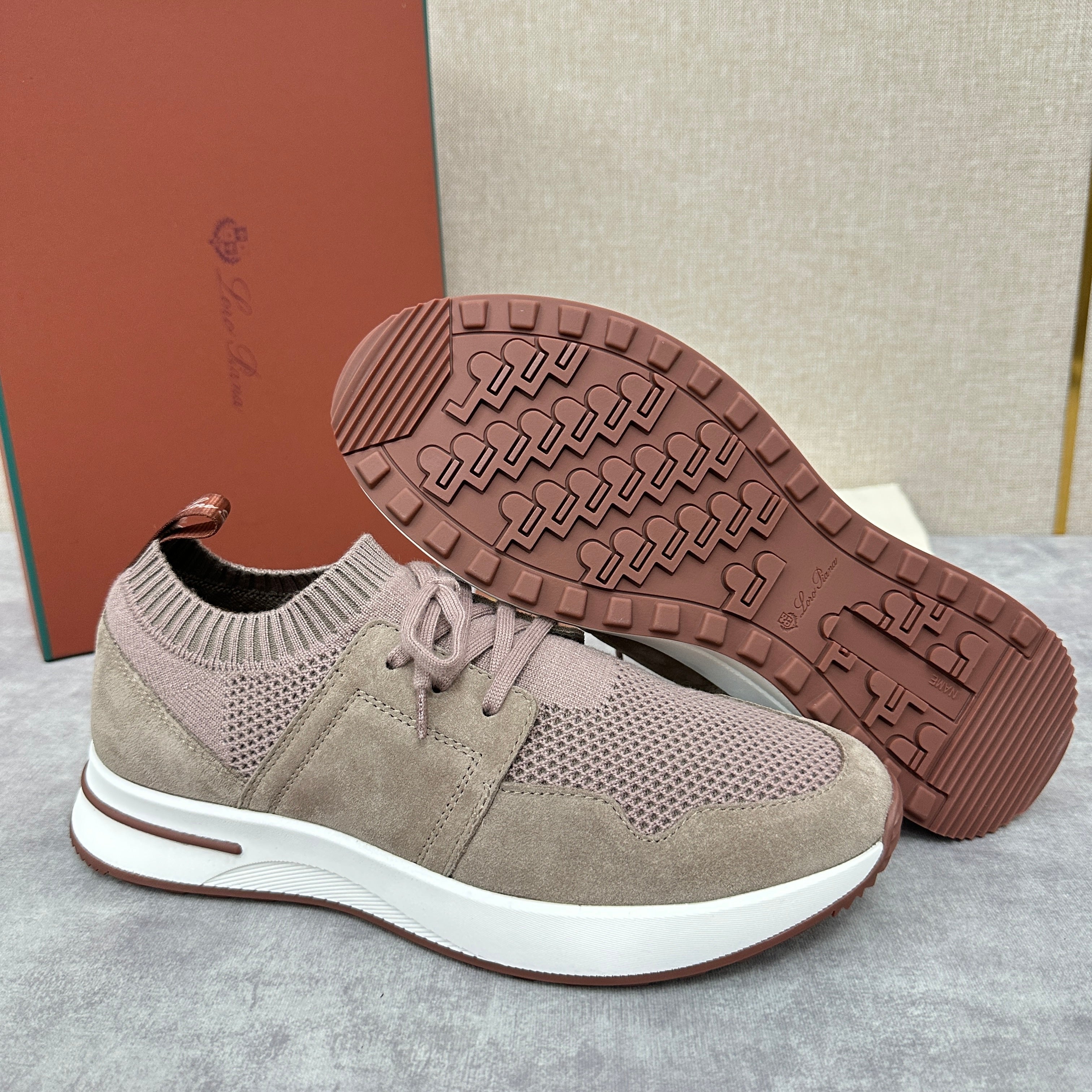 Grey, Blue, Pink and Black Shoes - FashionHype.xyz