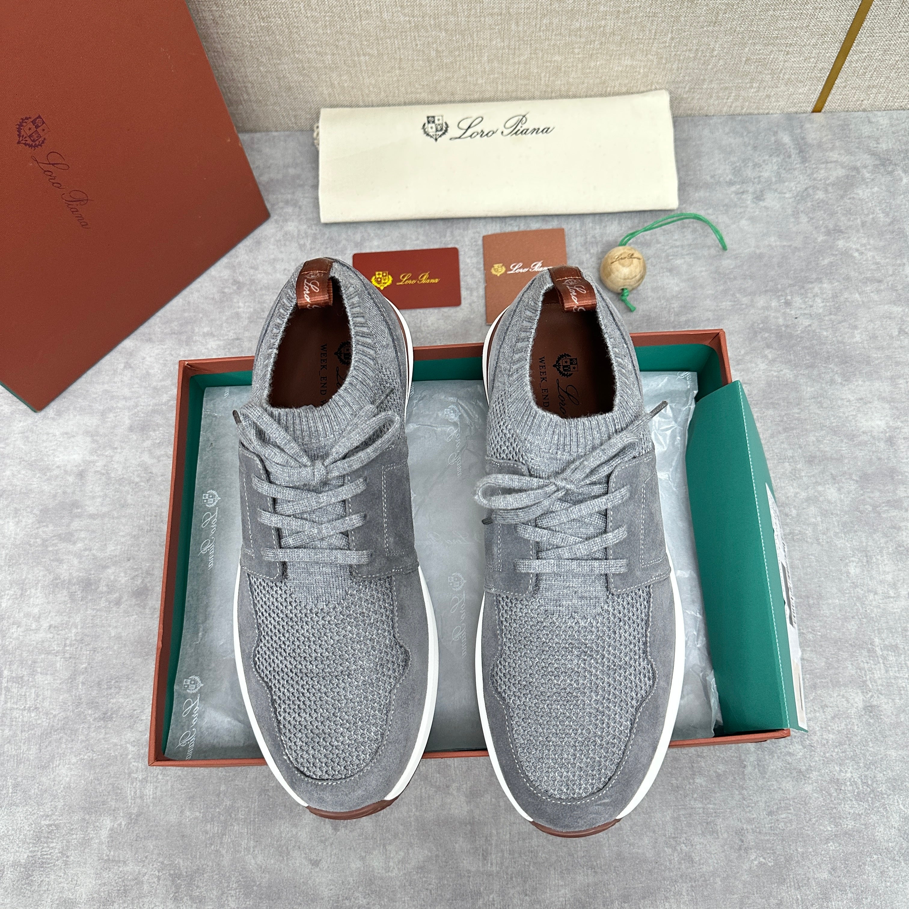 Grey, Blue, Pink and Black Shoes - FashionHype.xyz