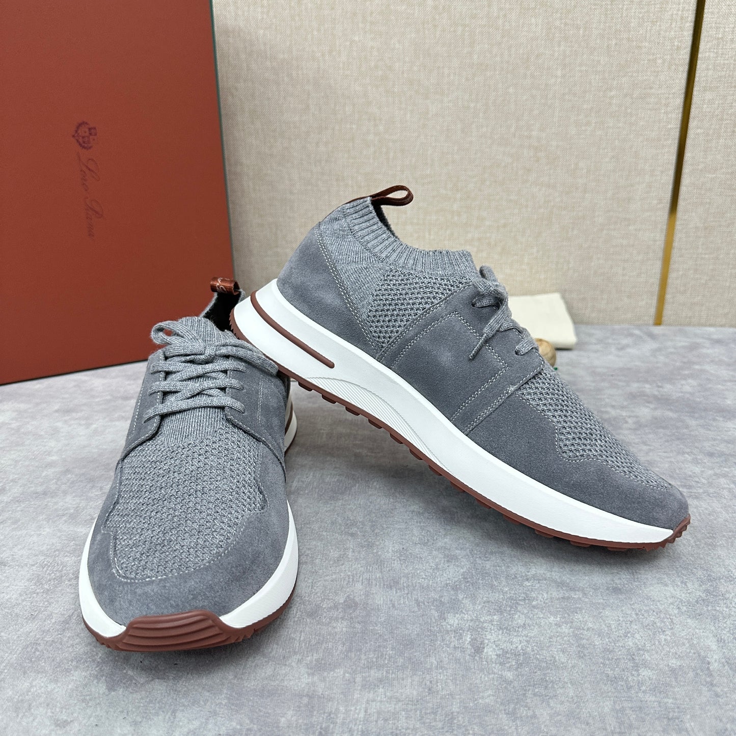 Grey, Blue, Pink and Black Shoes - FashionHype.xyz