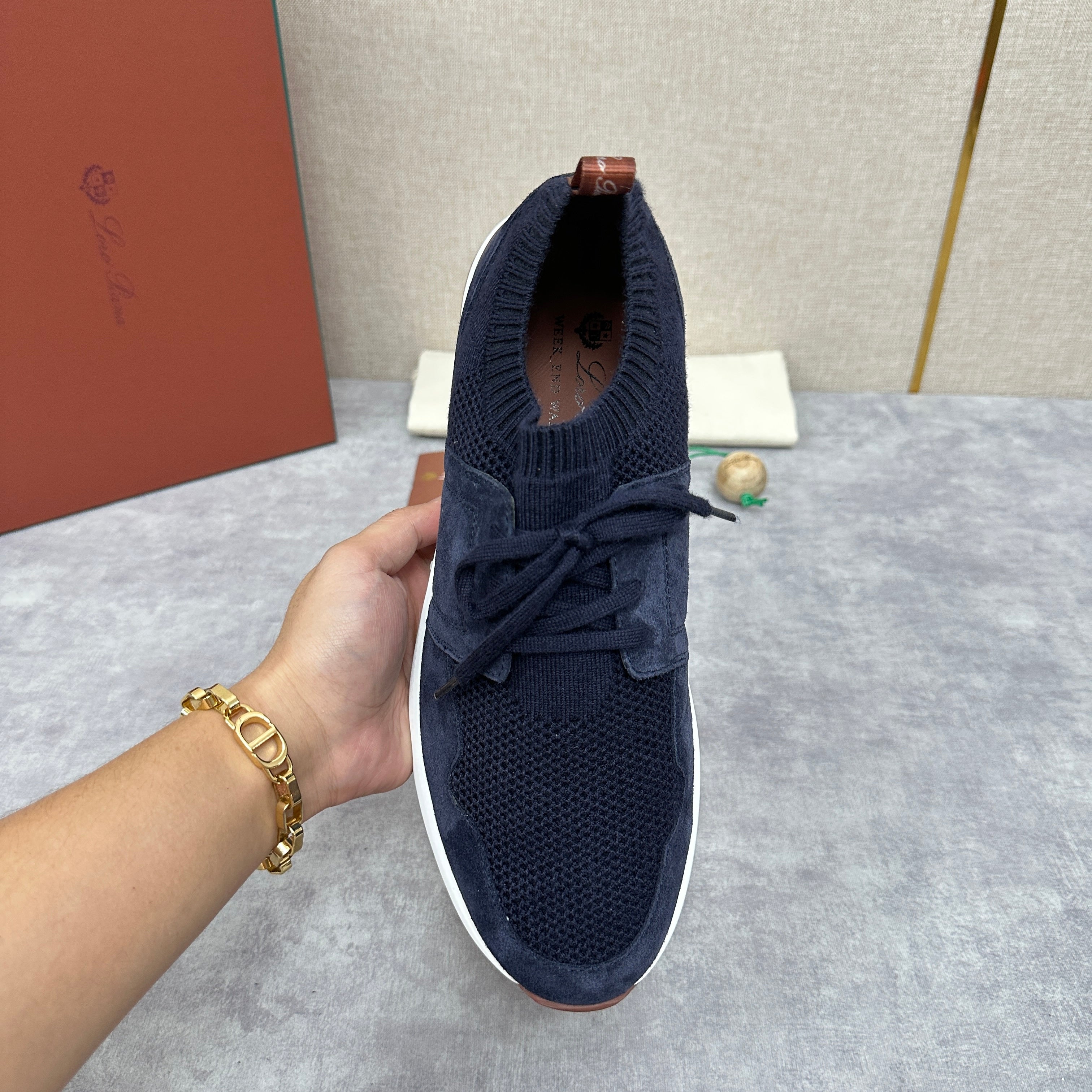 Grey, Blue, Pink and Black Shoes - FashionHype.xyz