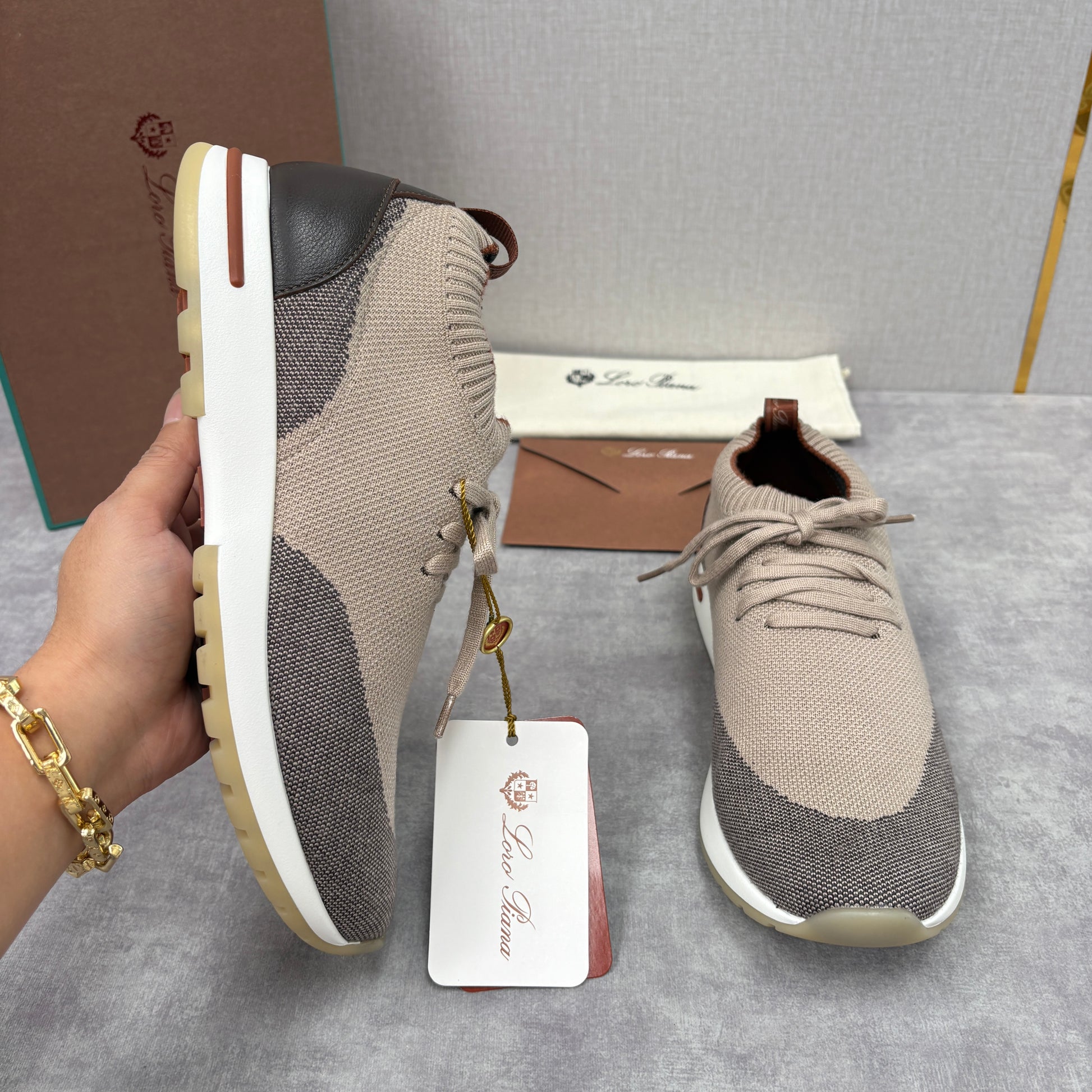 Off-white and Grey Shoes - FashionHype.xyz