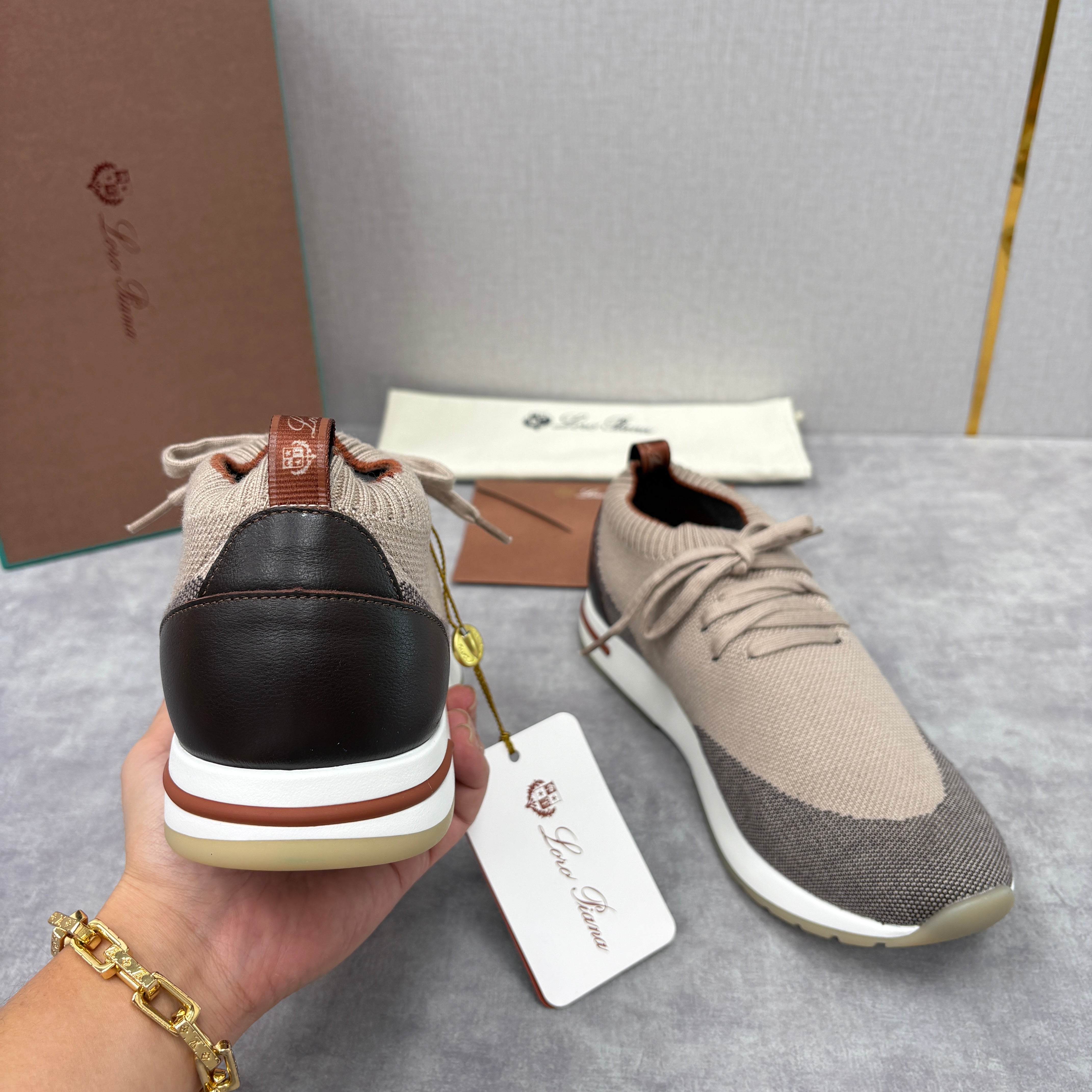 Off-white and Grey Shoes - FashionHype.xyz