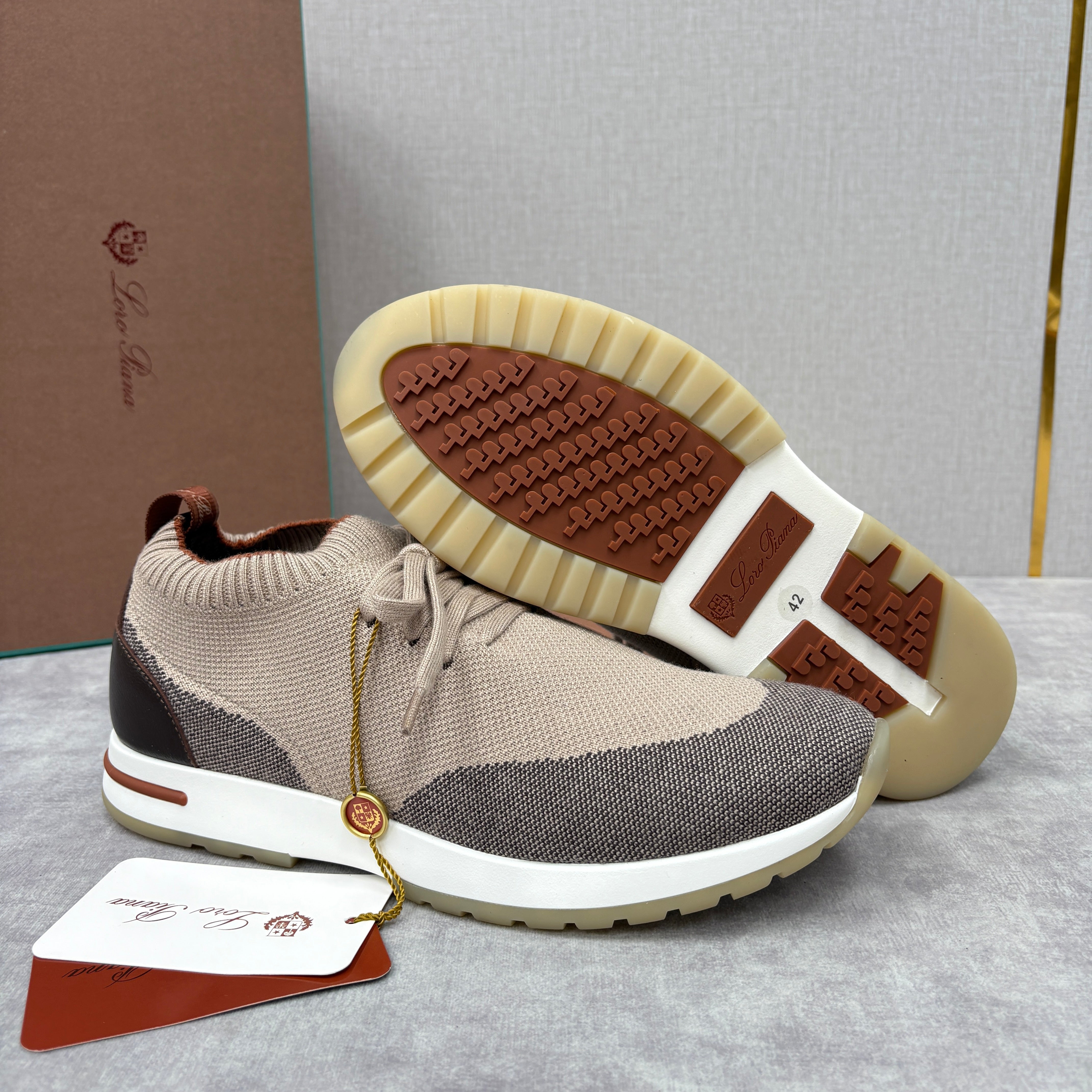 Off-white and Grey Shoes - FashionHype.xyz