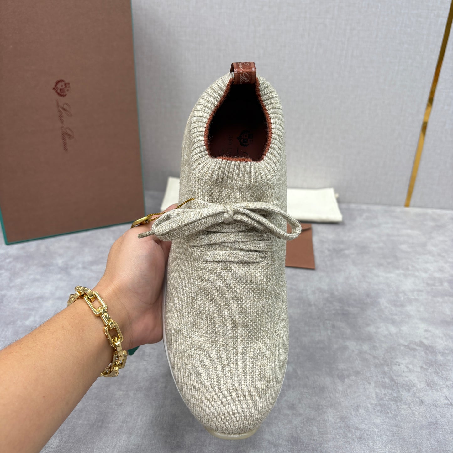 Off-white and Grey Shoes - FashionHype.xyz