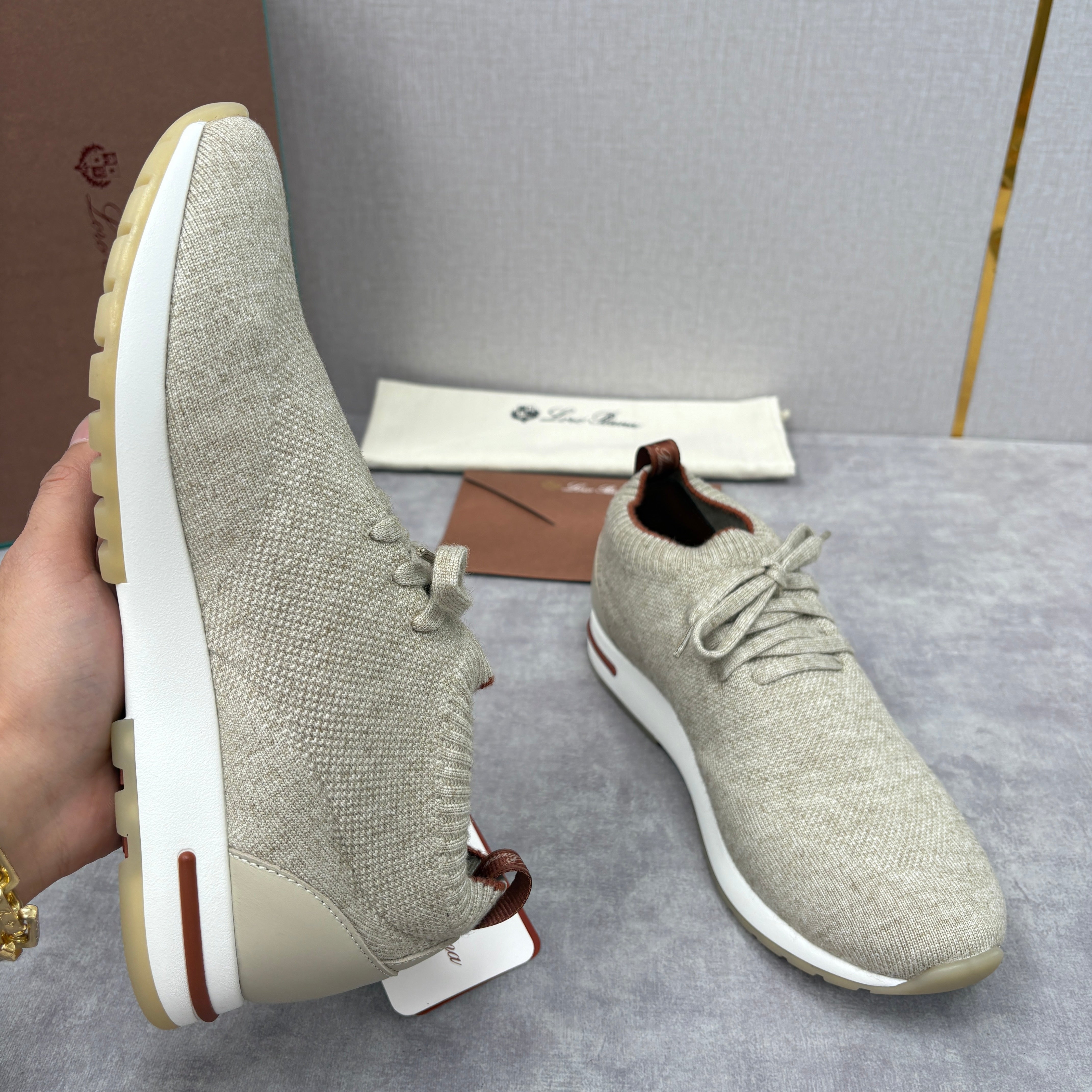 Off-white and Grey Shoes - FashionHype.xyz