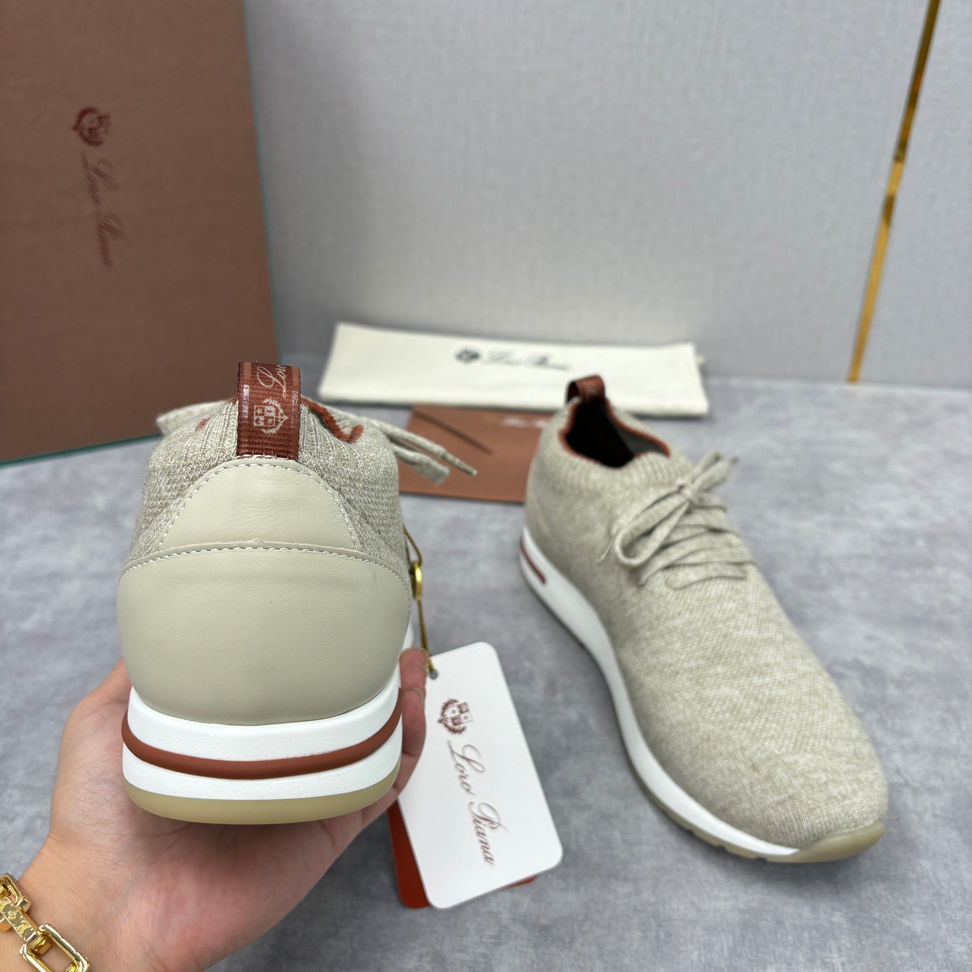 Off-white and Grey Shoes - FashionHype.xyz