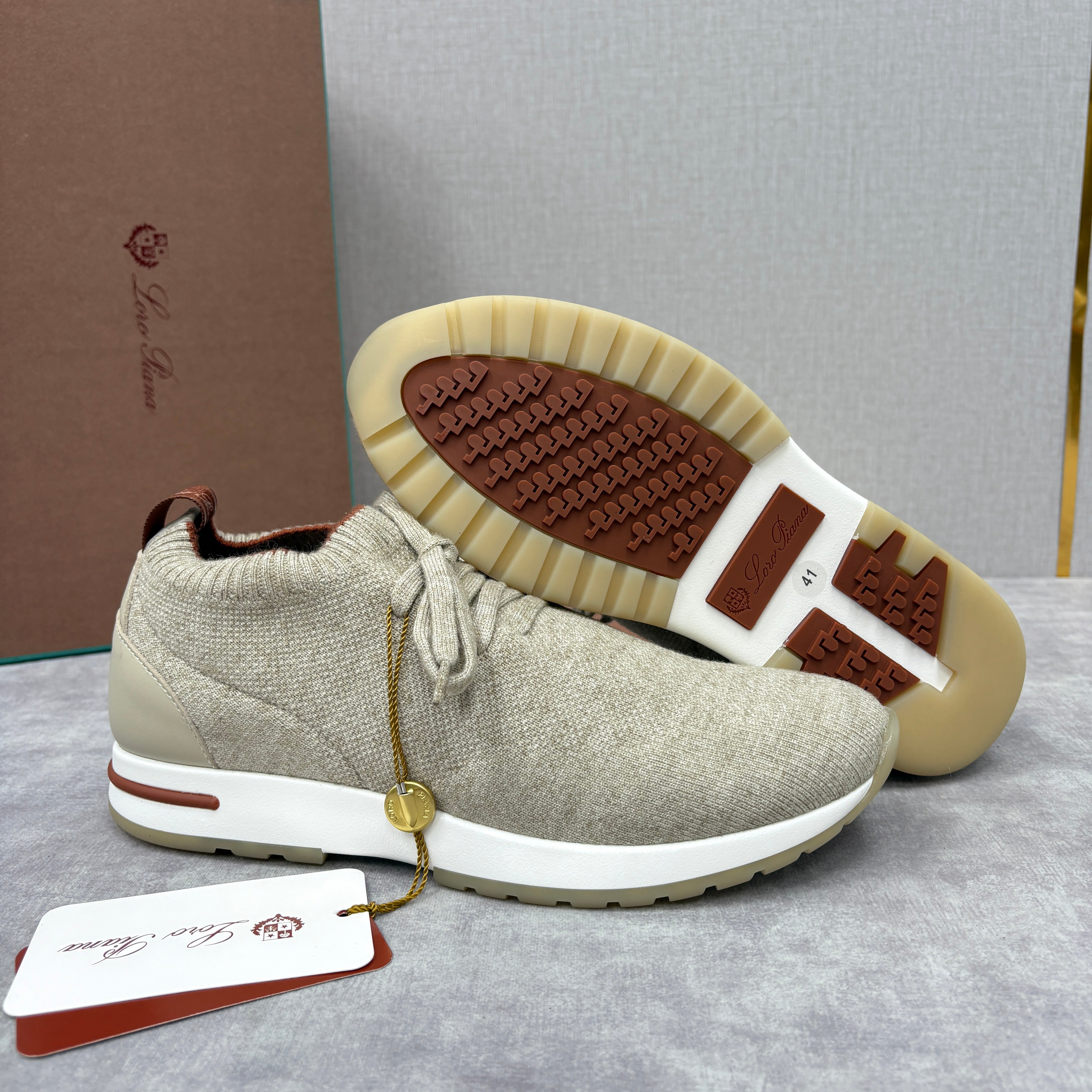 Off-white and Grey Shoes - FashionHype.xyz