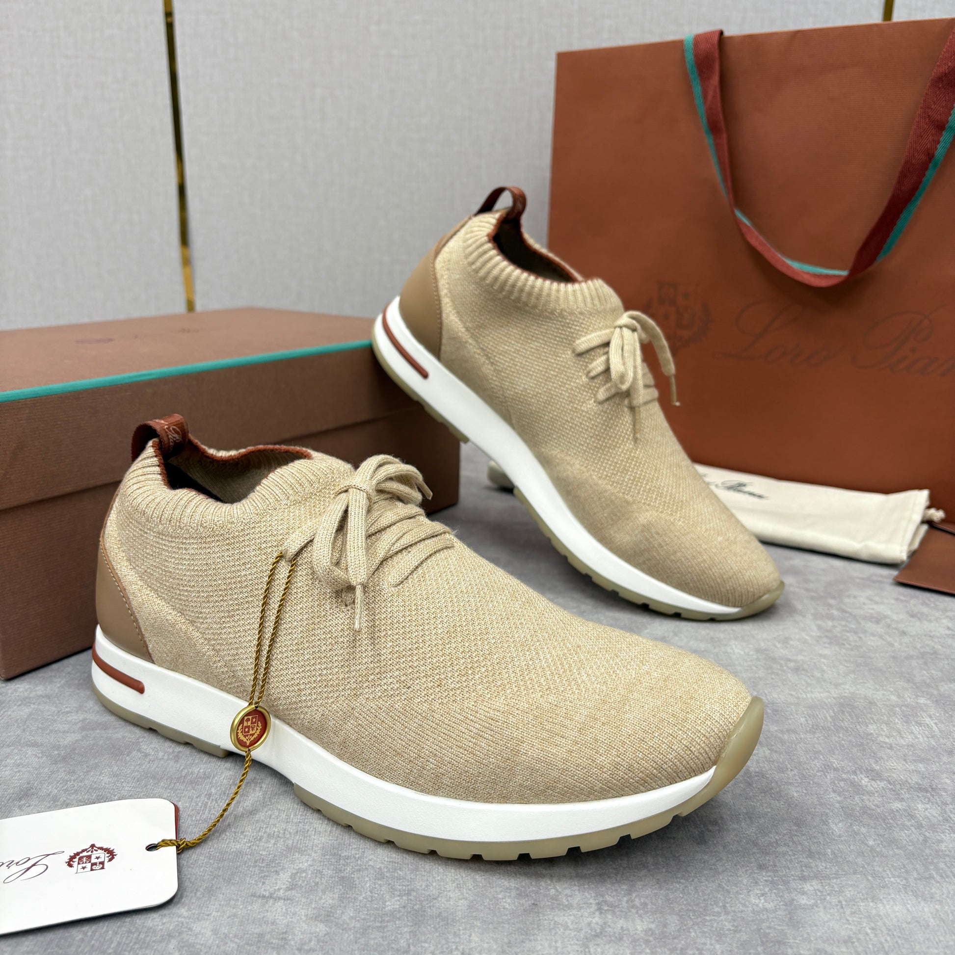 Off-white and Grey Shoes - FashionHype.xyz