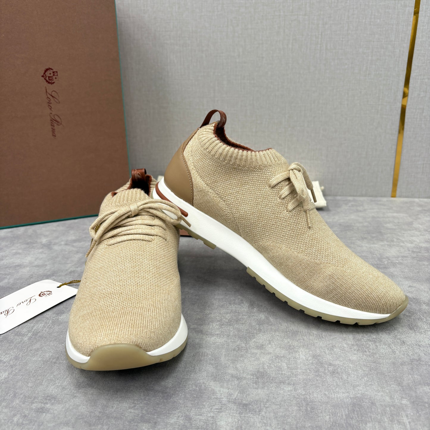 Off-white and Grey Shoes - FashionHype.xyz