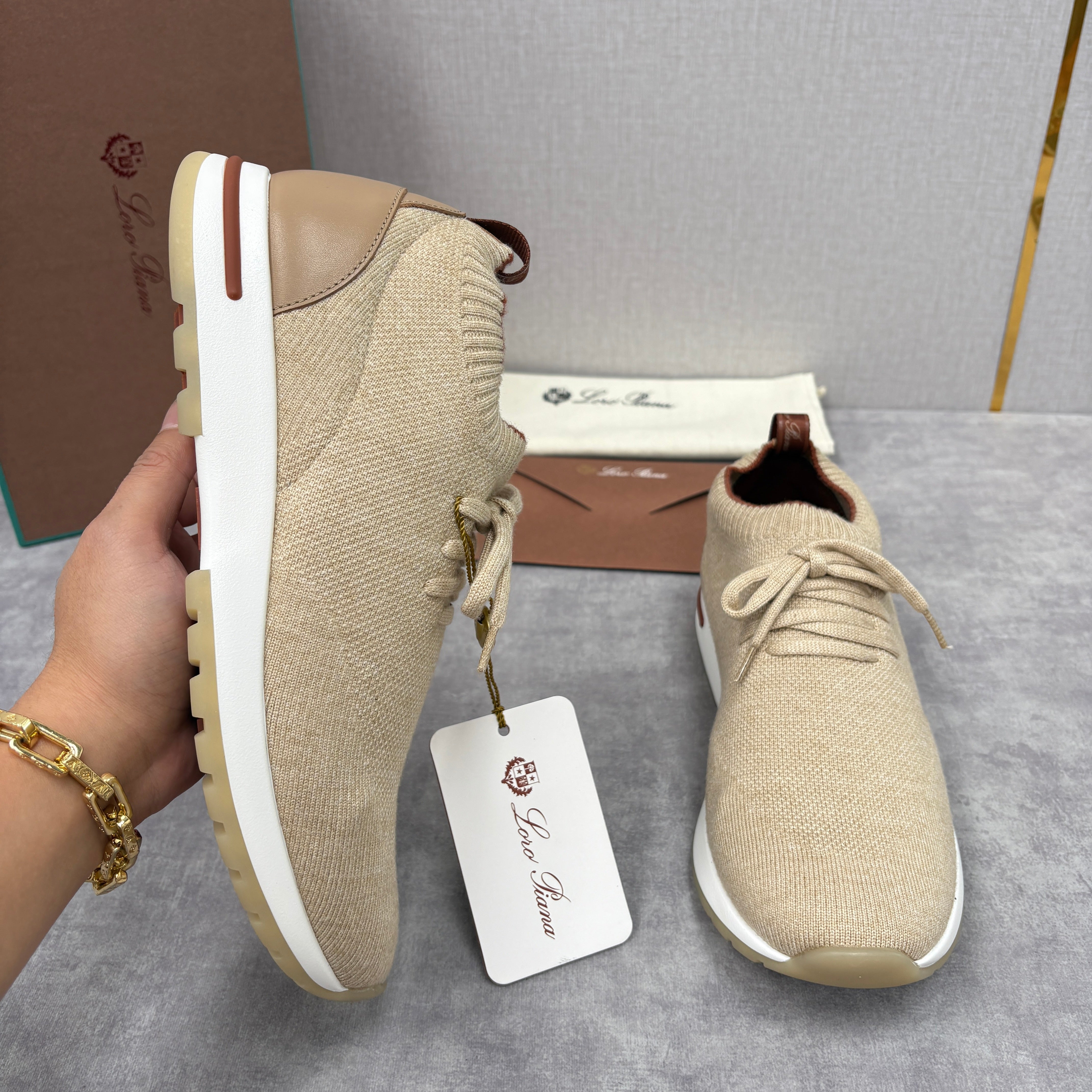 Off-white and Grey Shoes - FashionHype.xyz