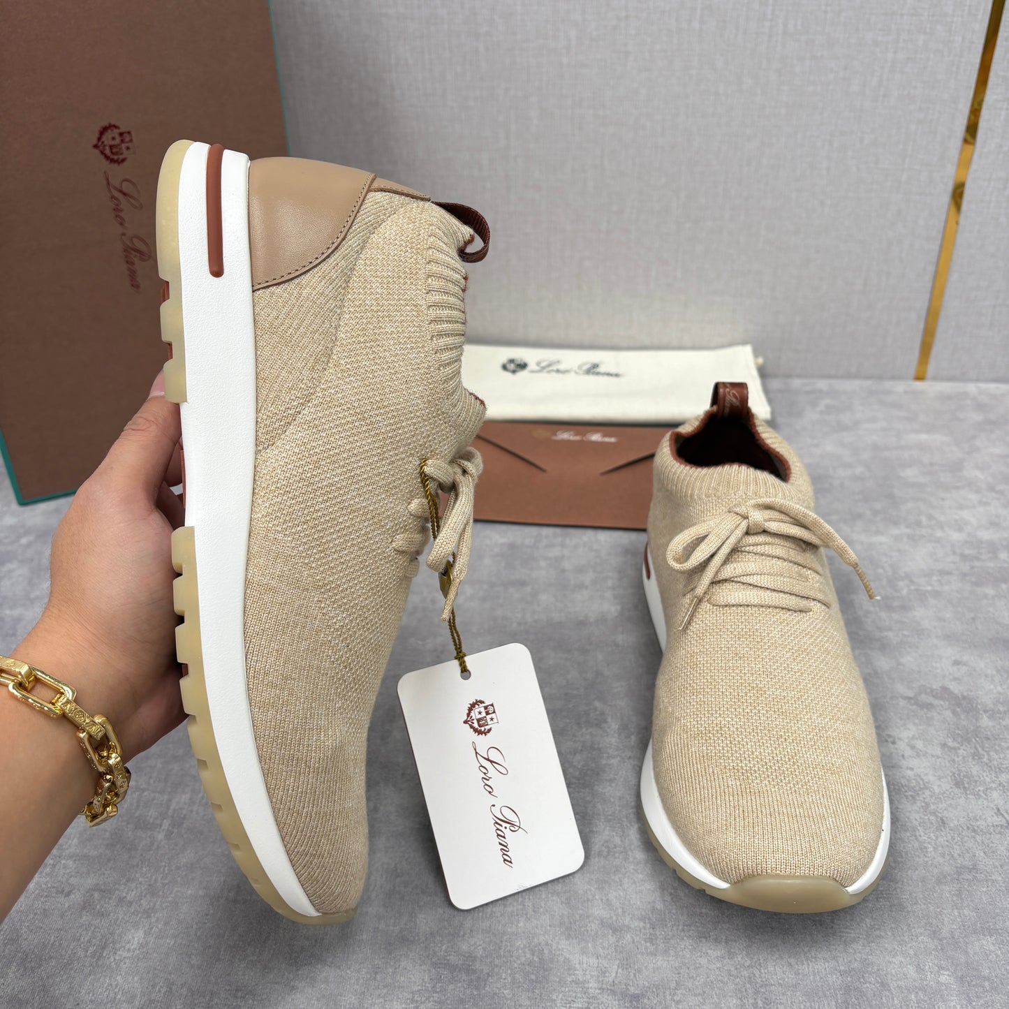 Off-white and Grey Shoes - FashionHype.xyz