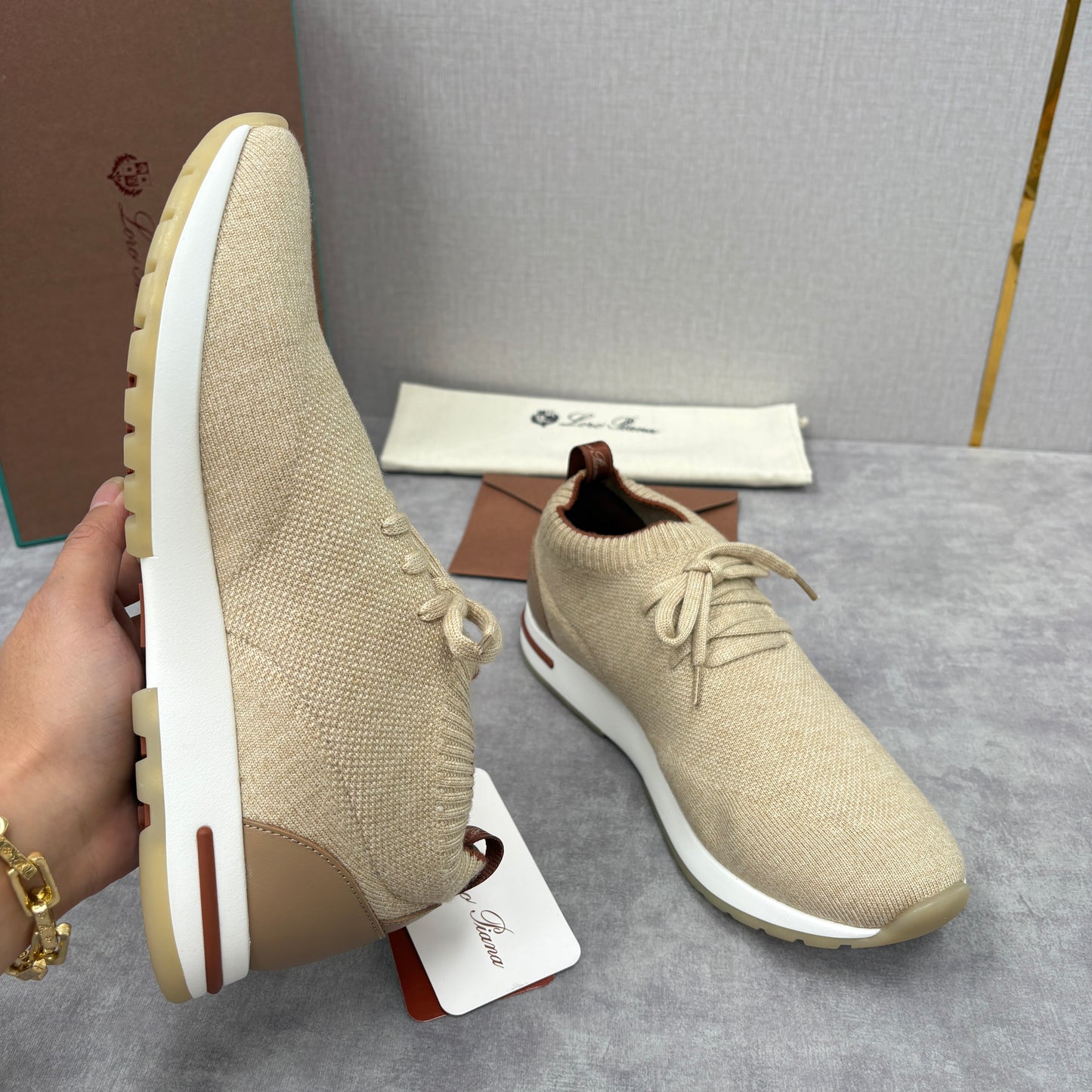 Off-white and Grey Shoes - FashionHype.xyz