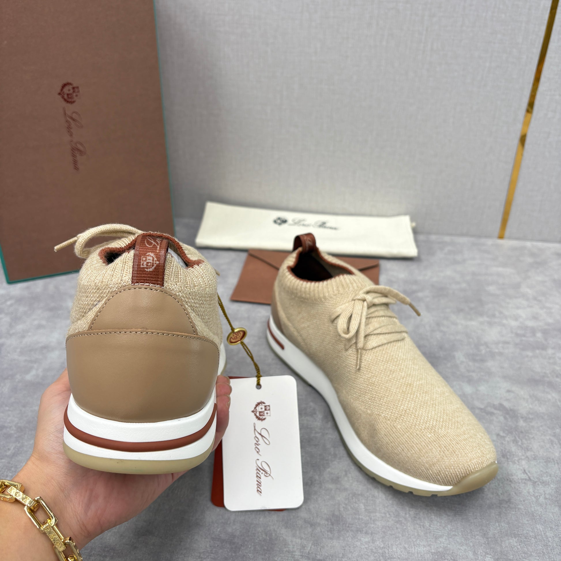 Off-white and Grey Shoes - FashionHype.xyz