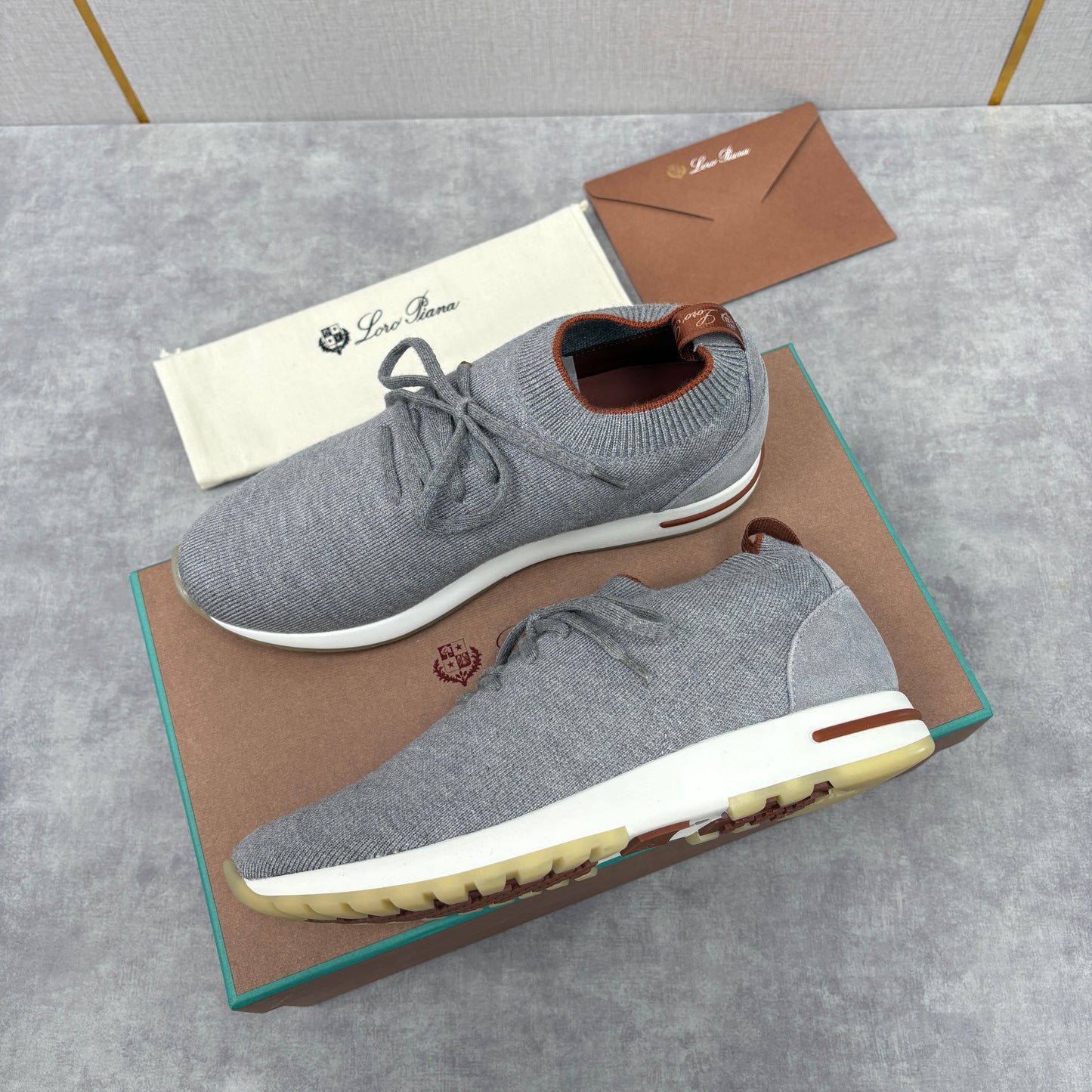 Brown, Blue Black and Grey Shoes - FashionHype.xyz