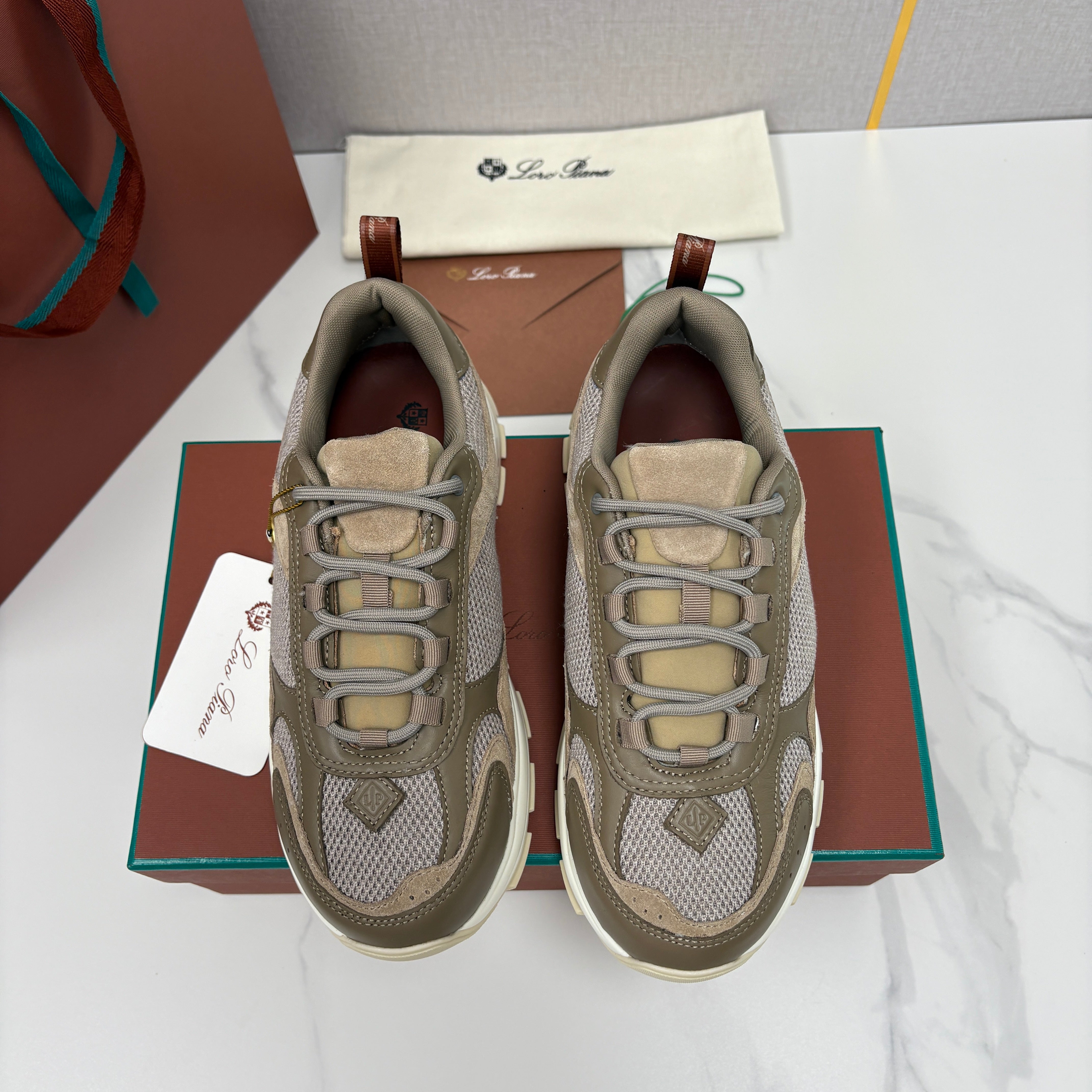 Off-white grey, Dark grey and Brown grey Shoes