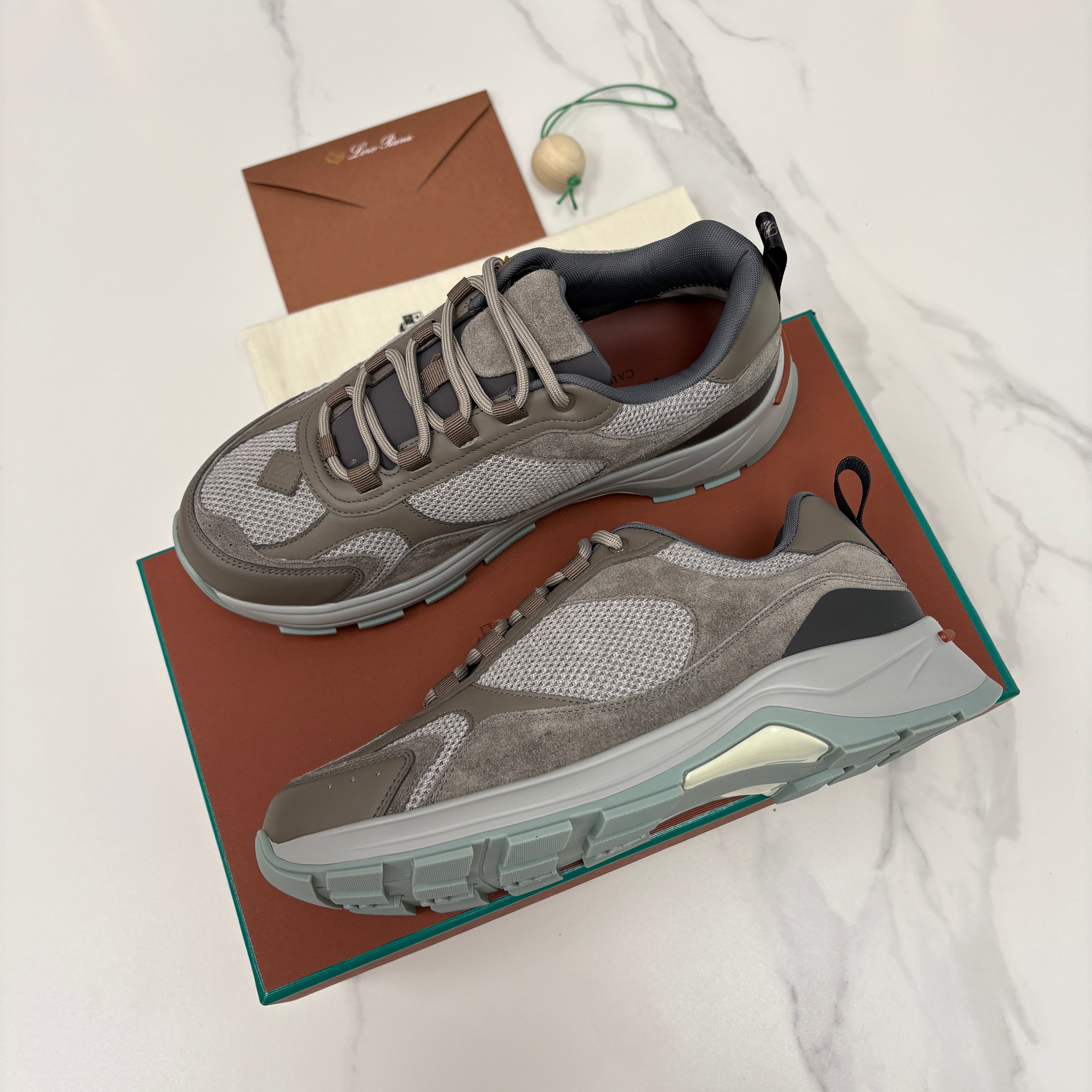 Off-white grey, Dark grey and Brown grey Shoes