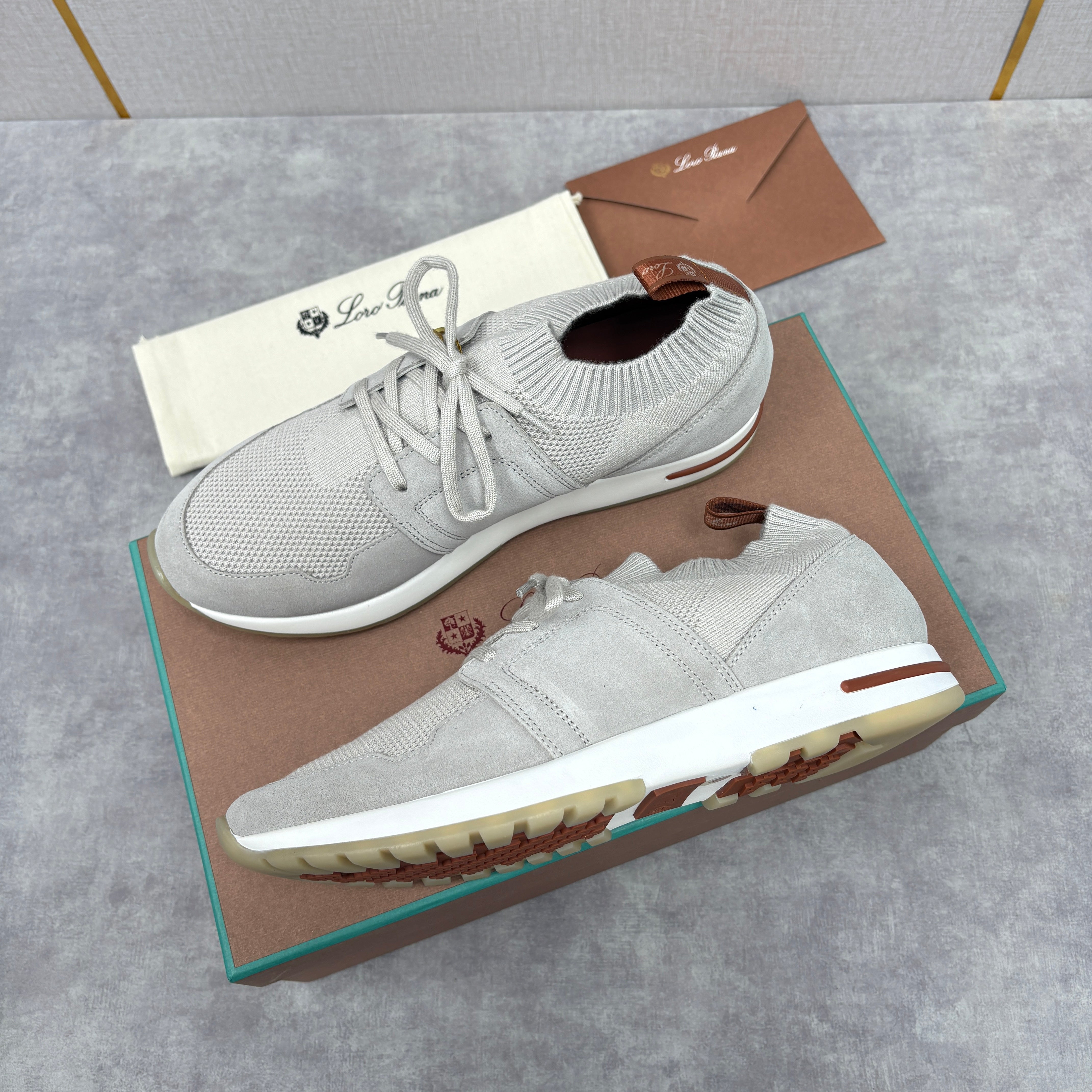Light Grey, Blush Pink, Olive Green and Blue Grey Shoes - FashionHype.xyz