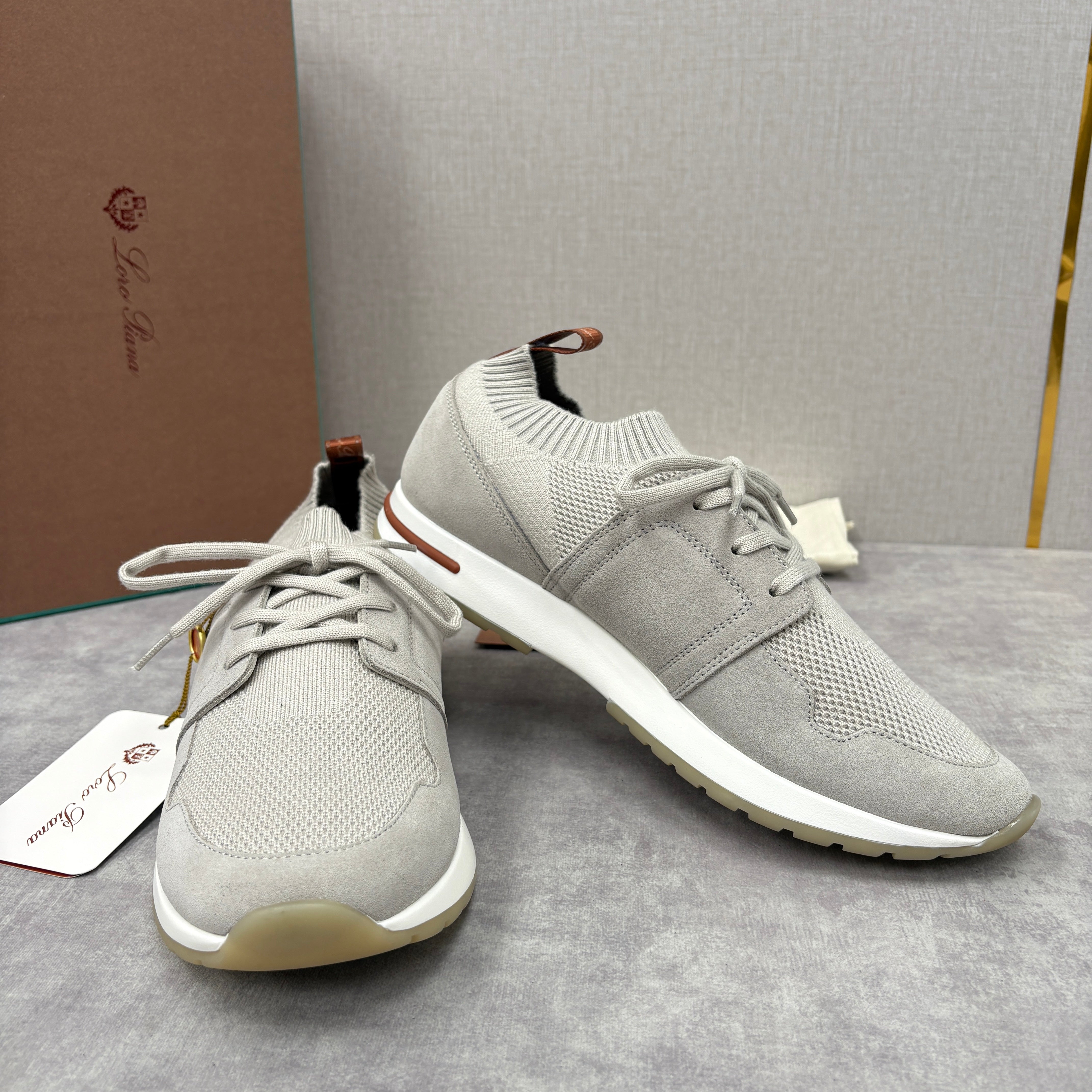Light Grey, Blush Pink, Olive Green and Blue Grey Shoes - FashionHype.xyz