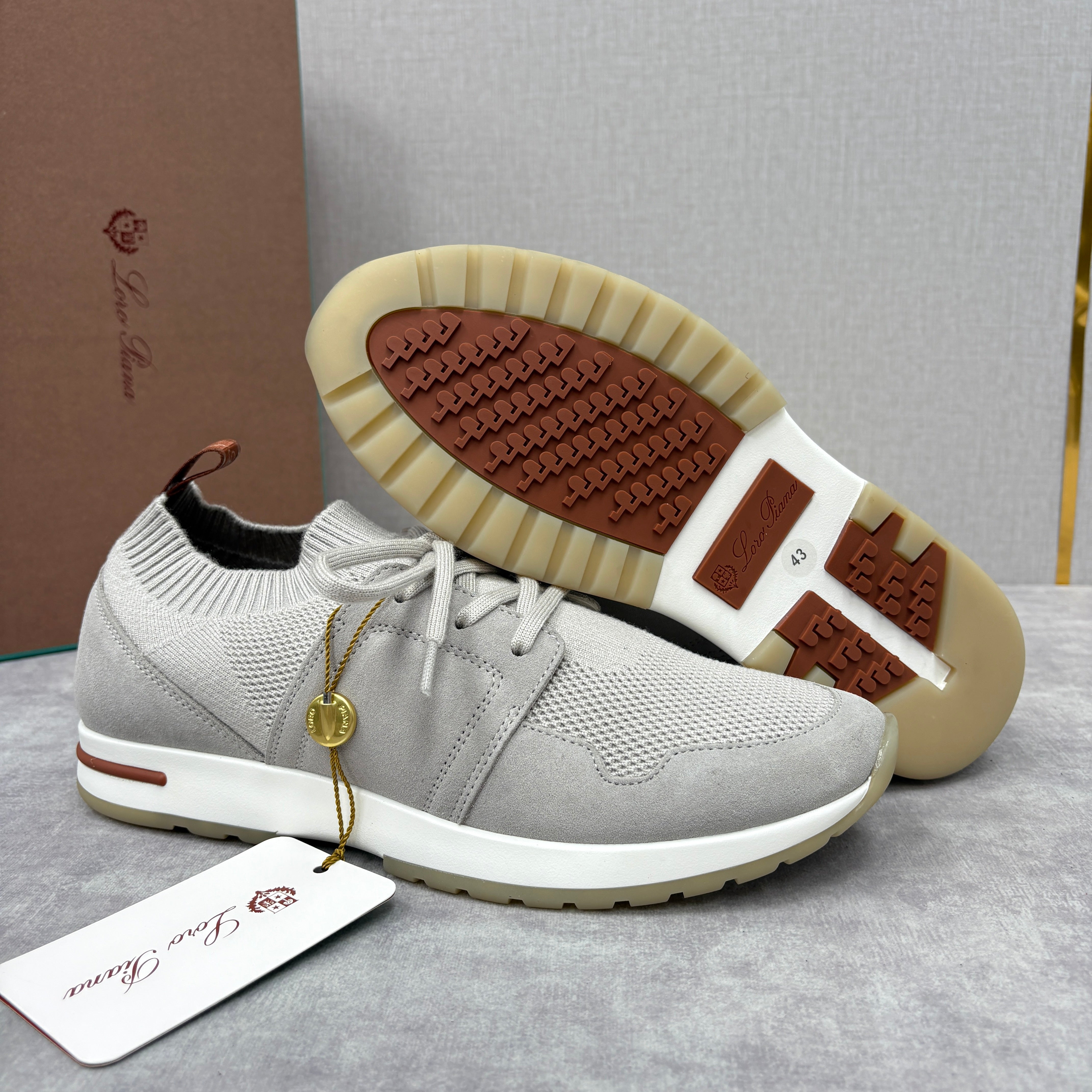 Light Grey, Blush Pink, Olive Green and Blue Grey Shoes - FashionHype.xyz