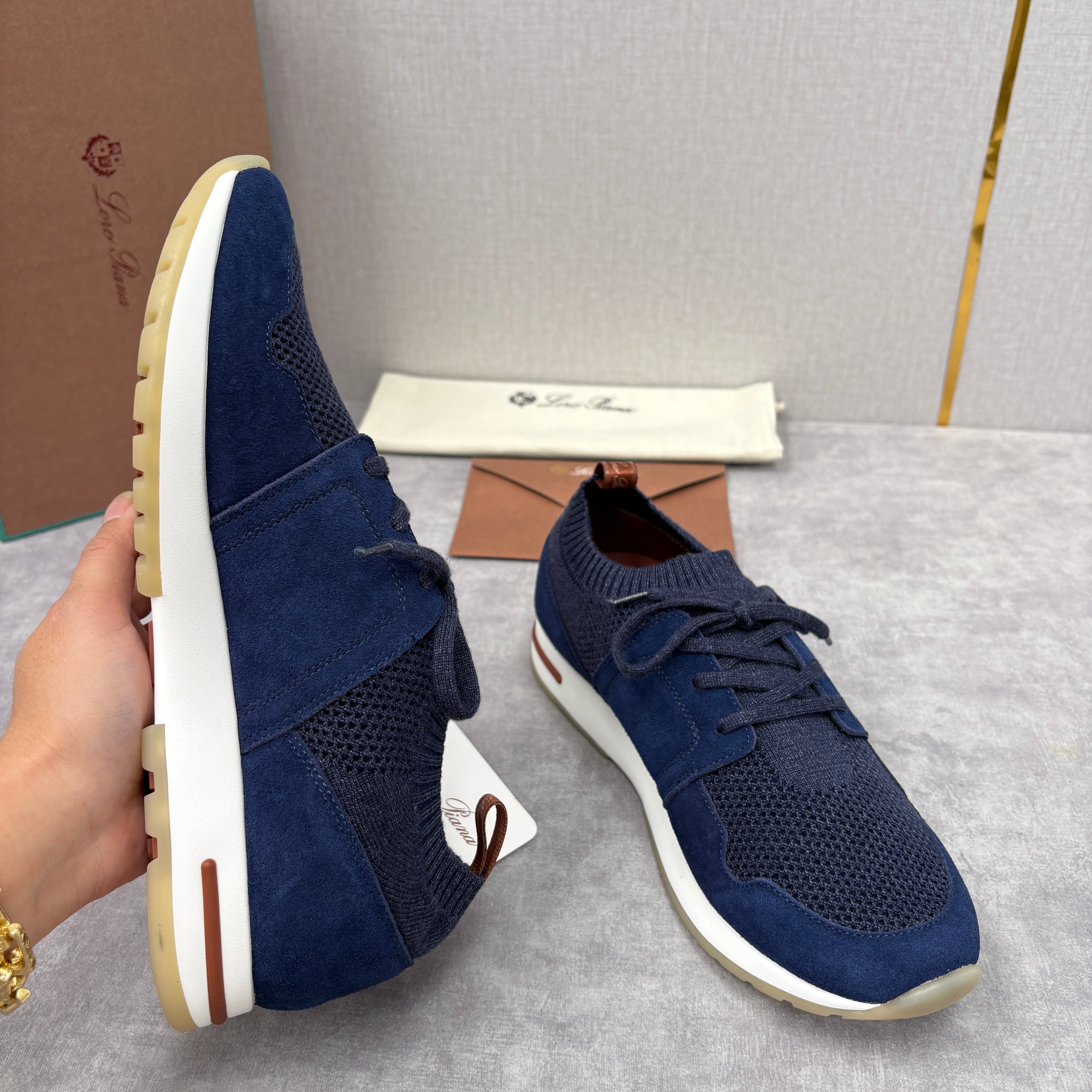 Light grey, Dark grey, Blue and Black shoes - FashionHype.xyz