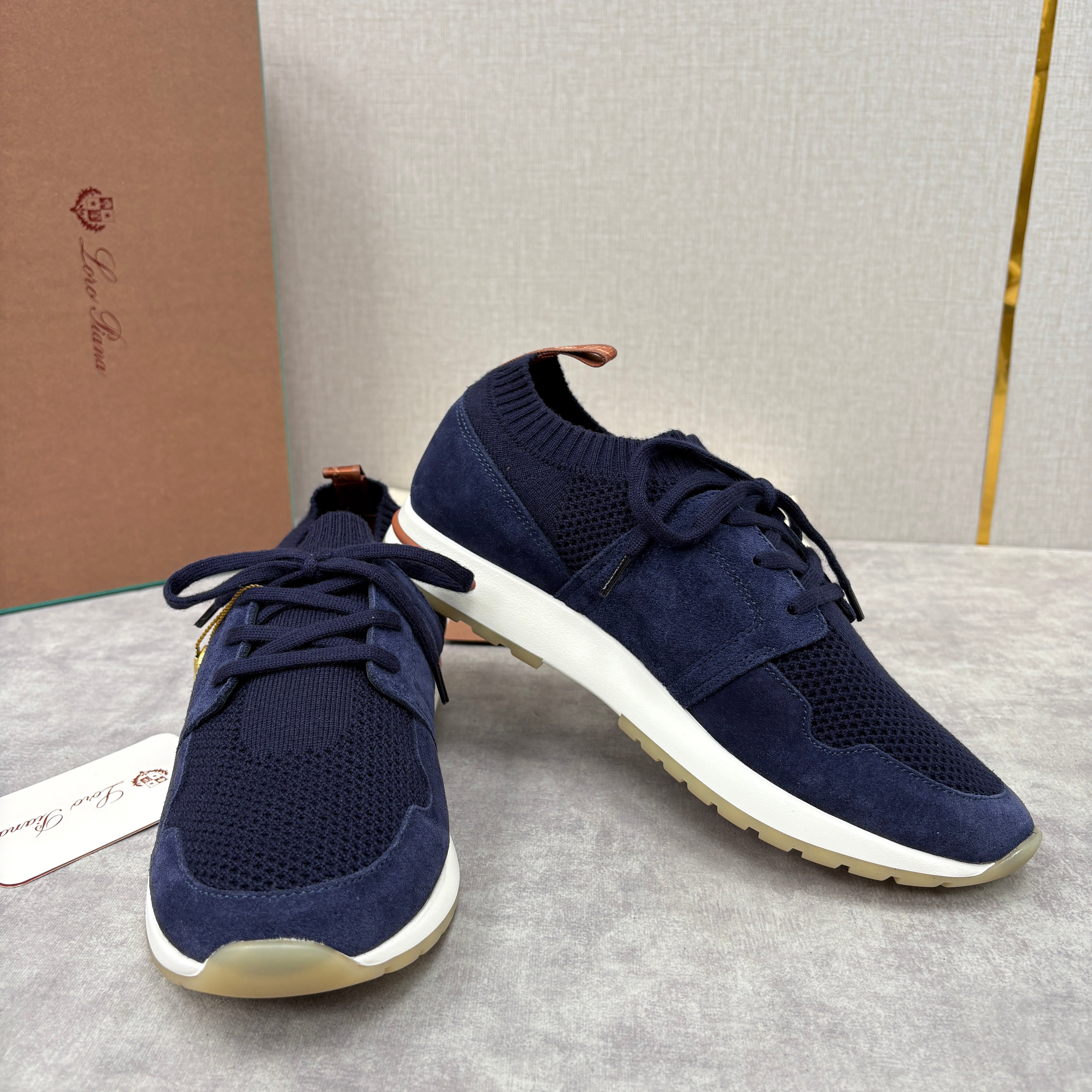 Light grey, Dark grey, Blue and Black shoes - FashionHype.xyz