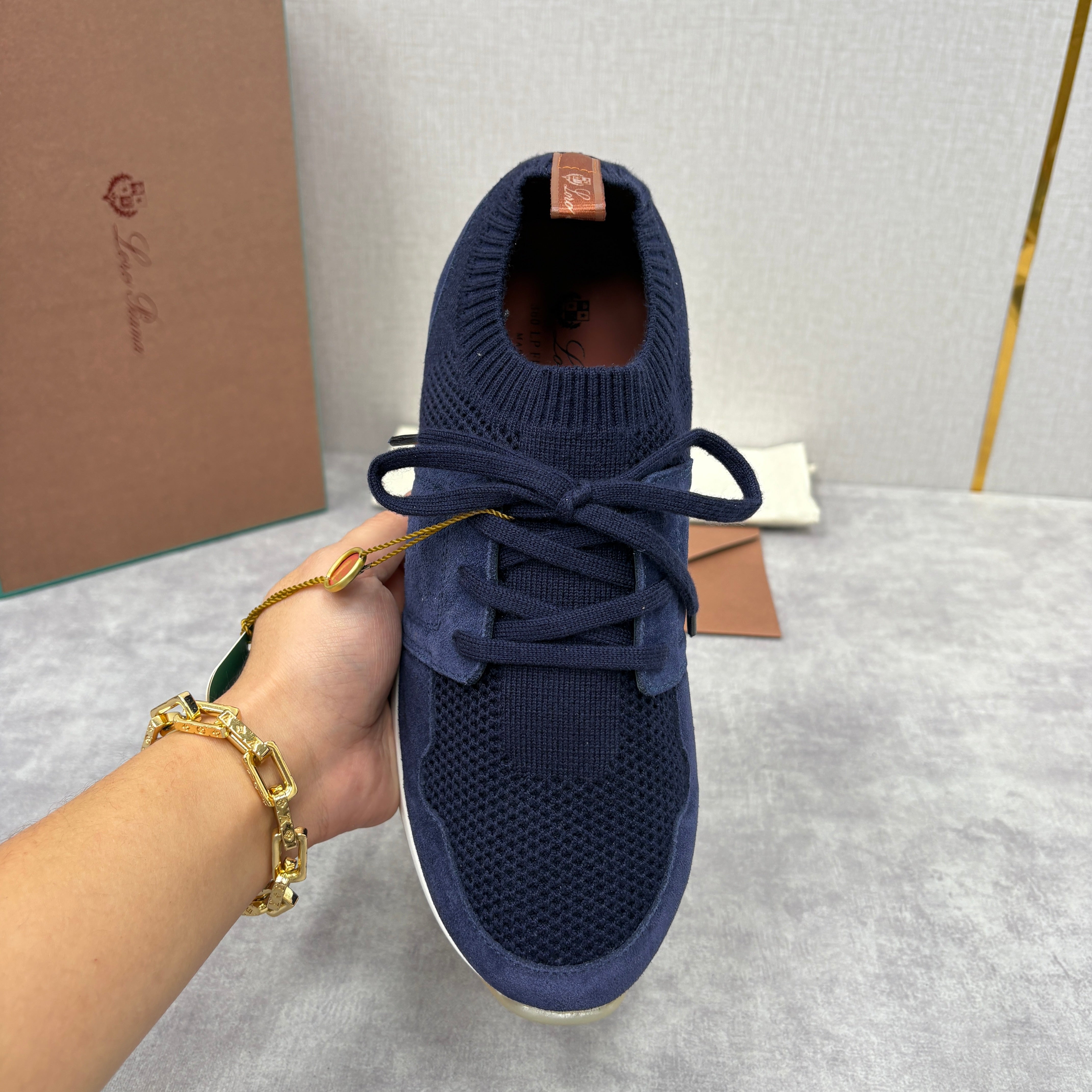 Light grey, Dark grey, Blue and Black shoes - FashionHype.xyz