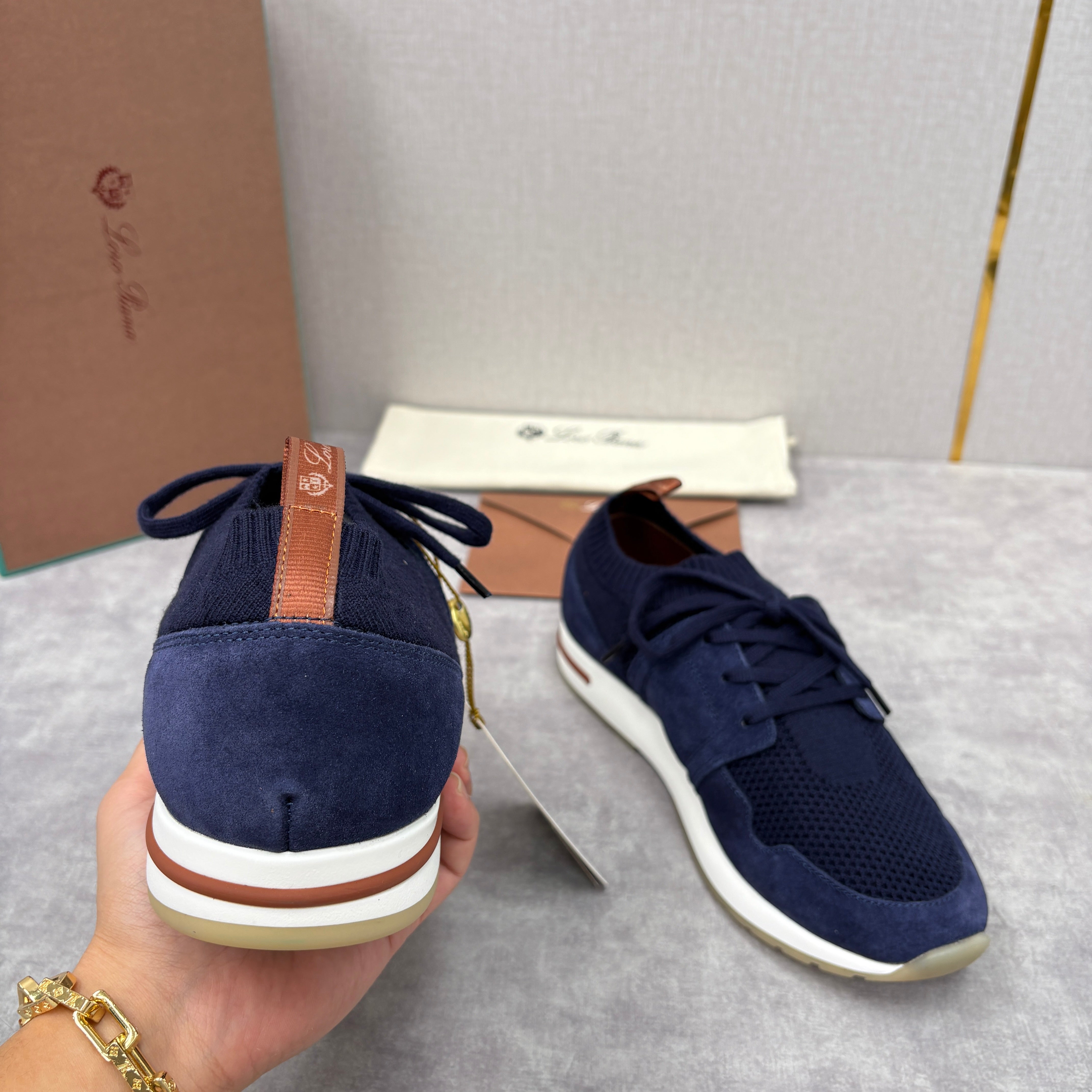 Light grey, Dark grey, Blue and Black shoes - FashionHype.xyz