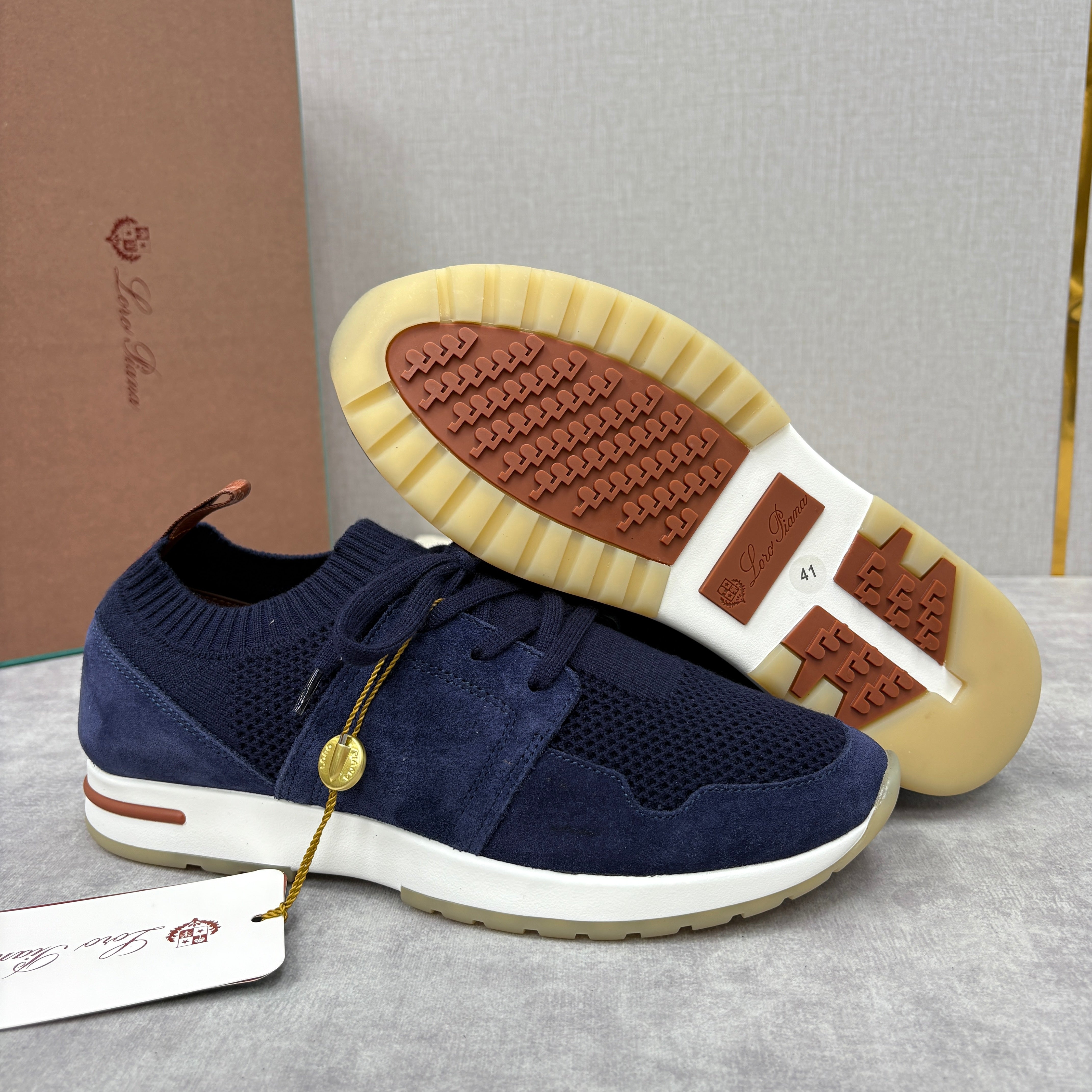 Light grey, Dark grey, Blue and Black shoes - FashionHype.xyz