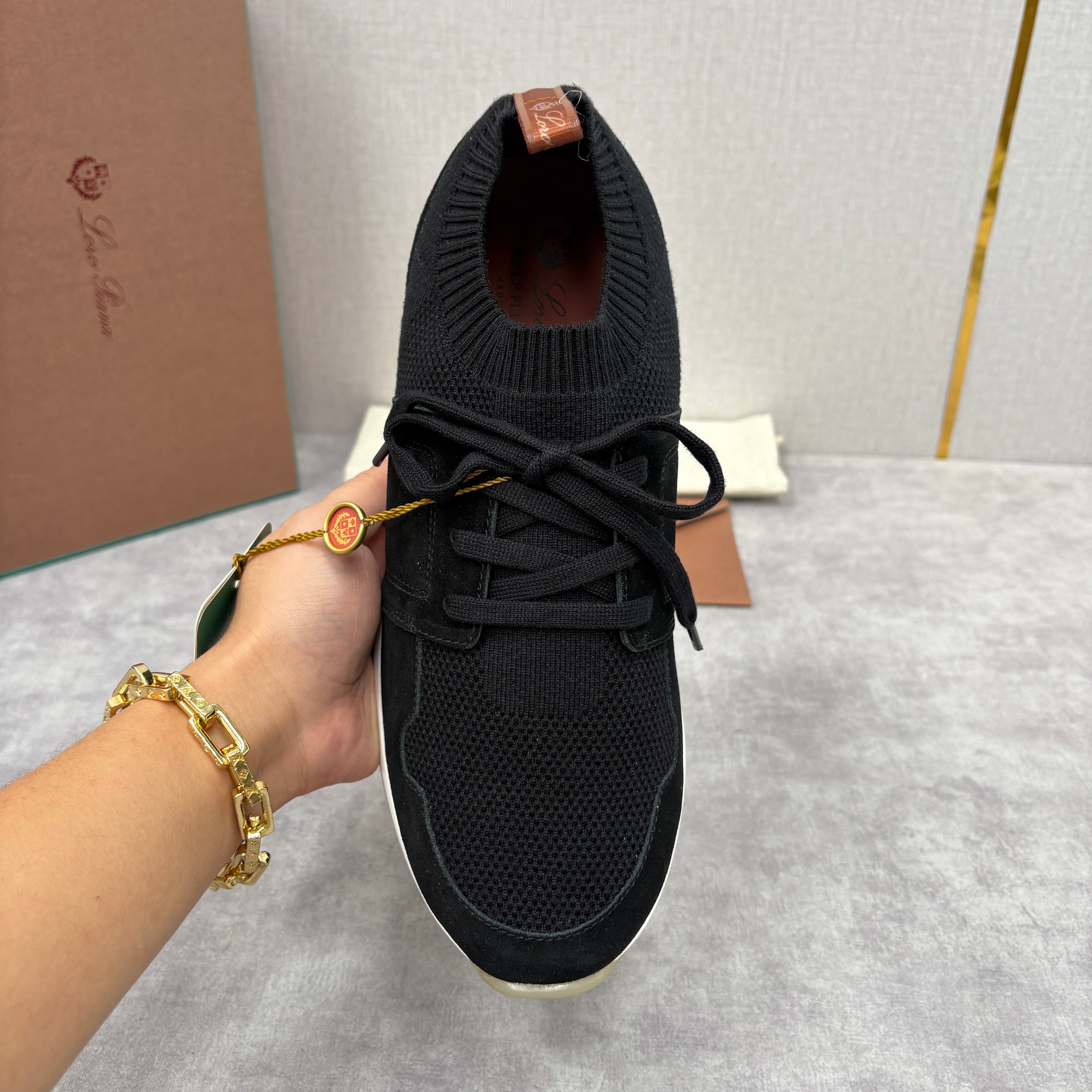 Light grey, Dark grey, Blue and Black shoes - FashionHype.xyz