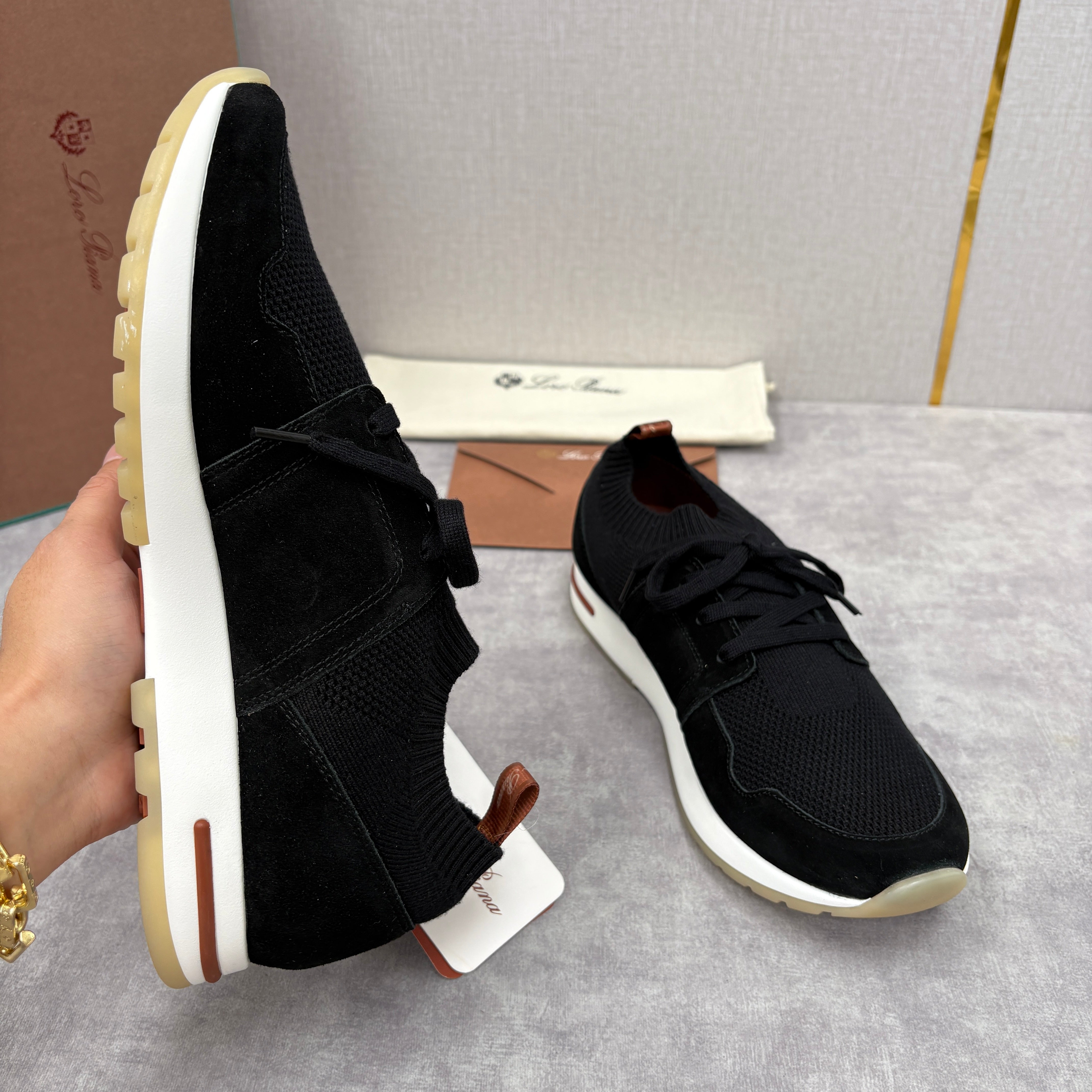Light grey, Dark grey, Blue and Black shoes - FashionHype.xyz