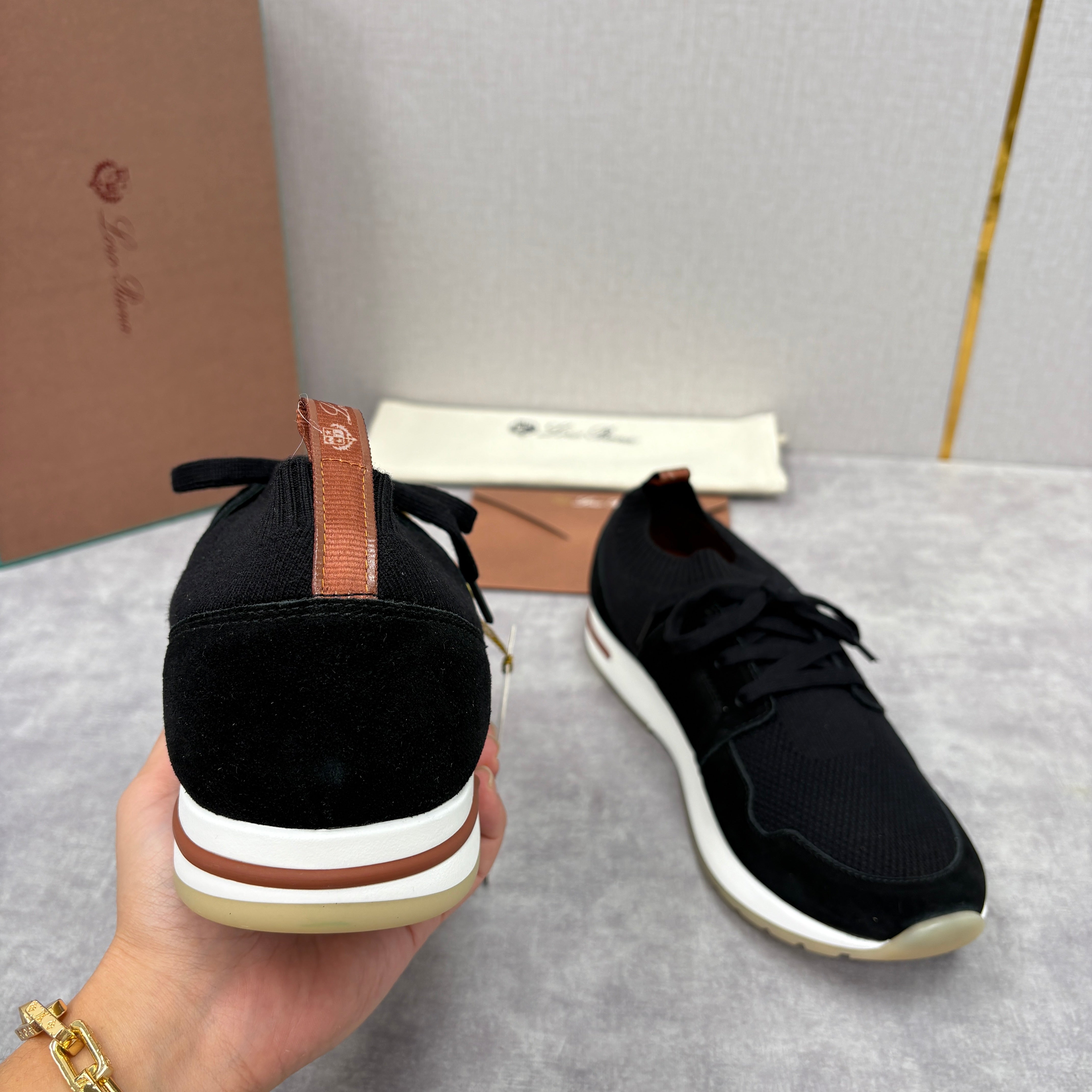 Light grey, Dark grey, Blue and Black shoes - FashionHype.xyz
