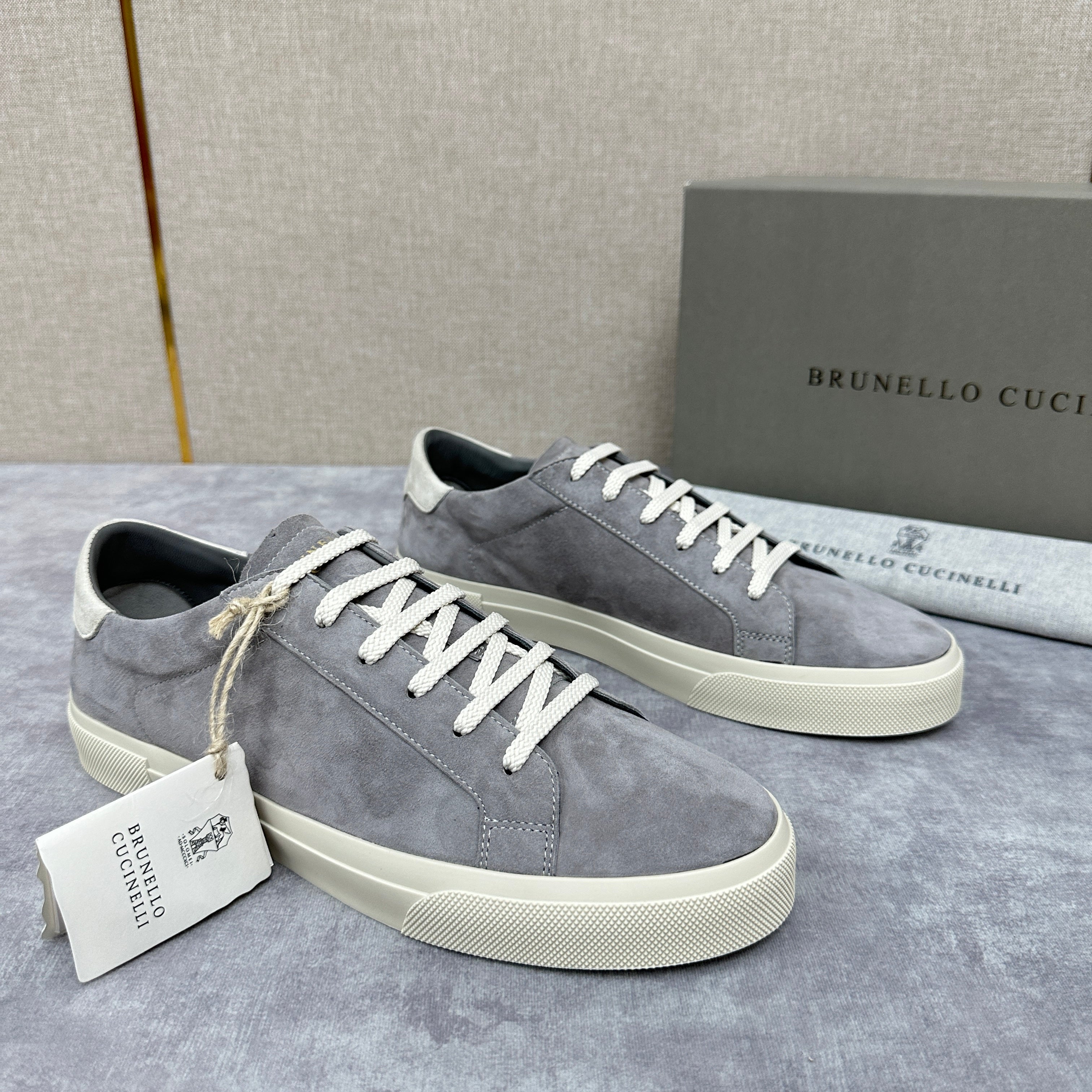 Light grey and Beige Shoes - FashionHype.xyz