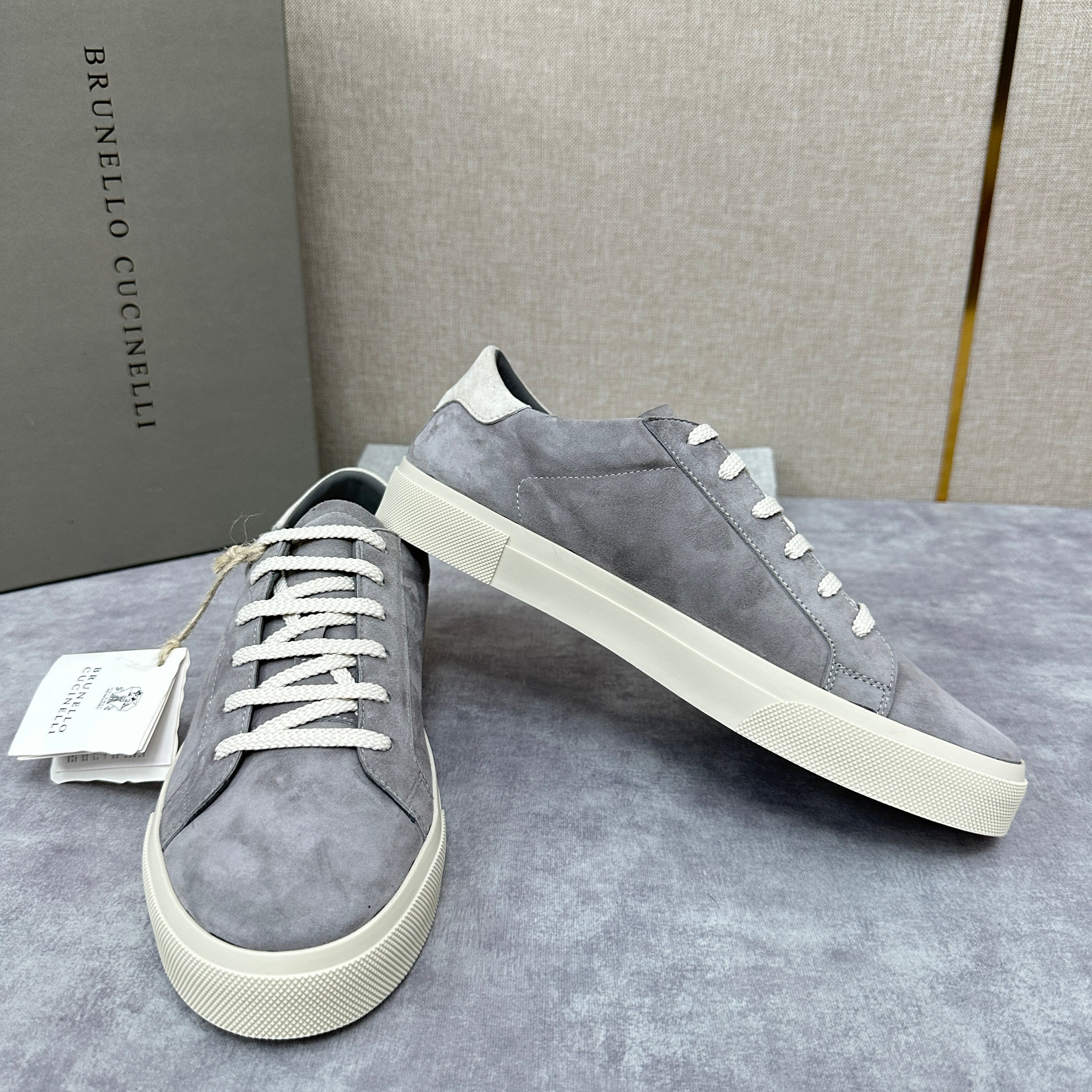 Light grey and Beige Shoes - FashionHype.xyz