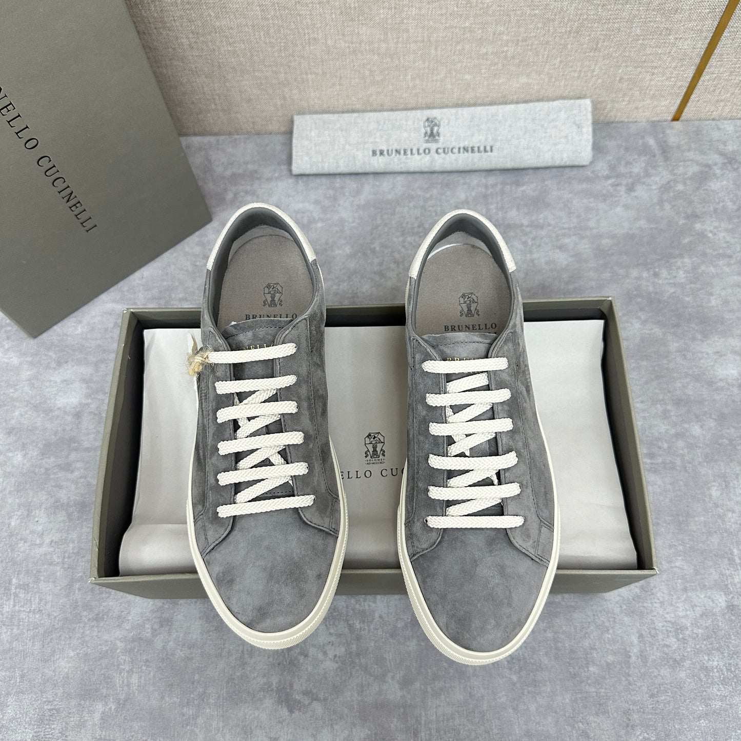 Grey, Blue Grey and Navy Blue Shoes