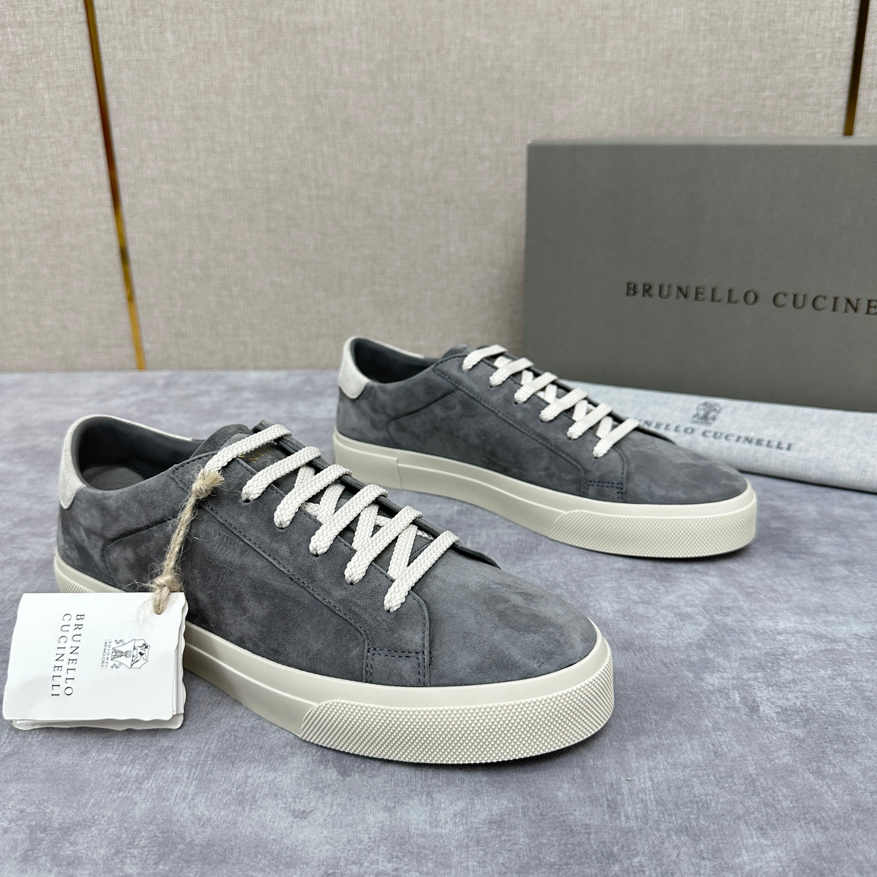 Grey, Blue Grey and Navy Blue Shoes