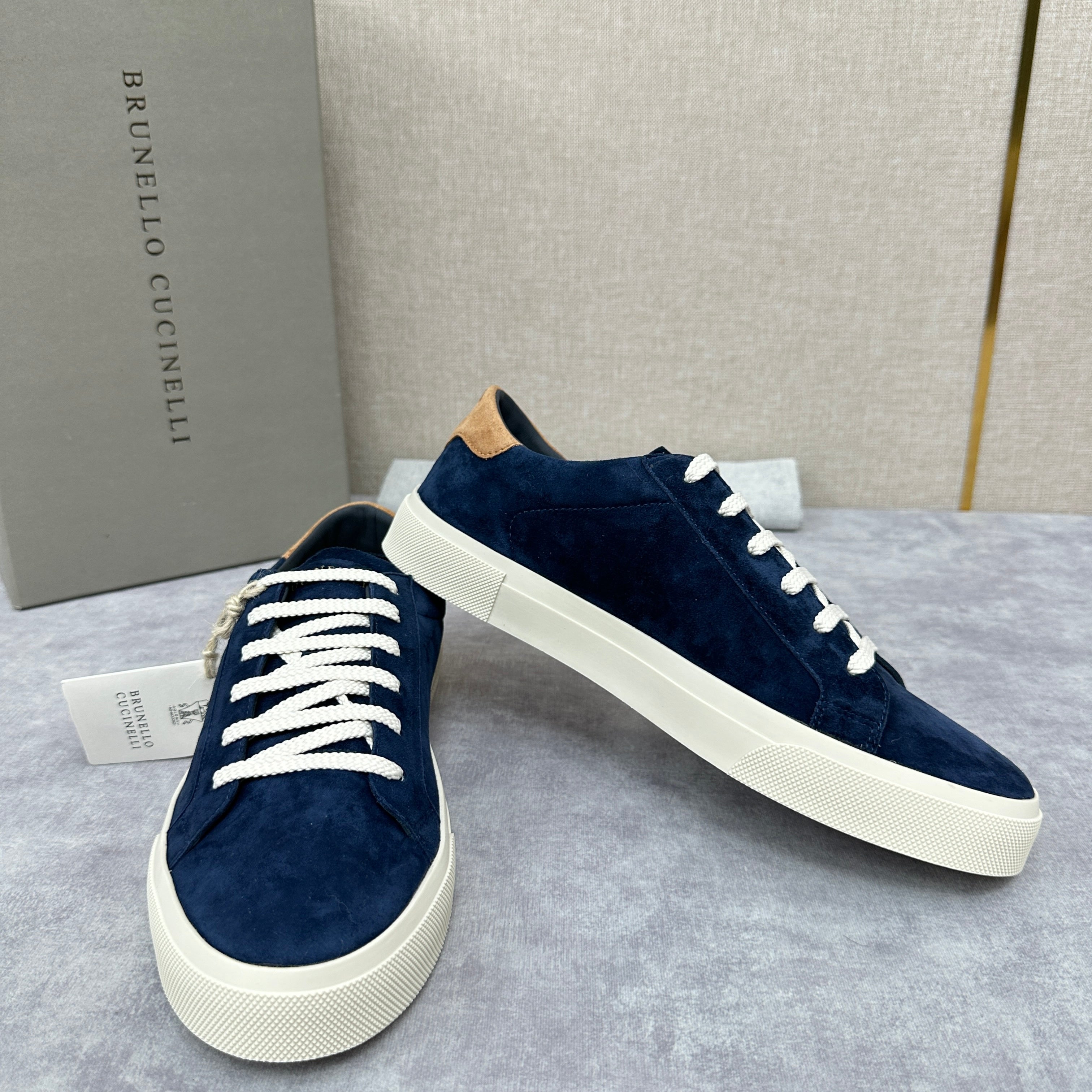 Grey, Blue Grey and Navy Blue Shoes